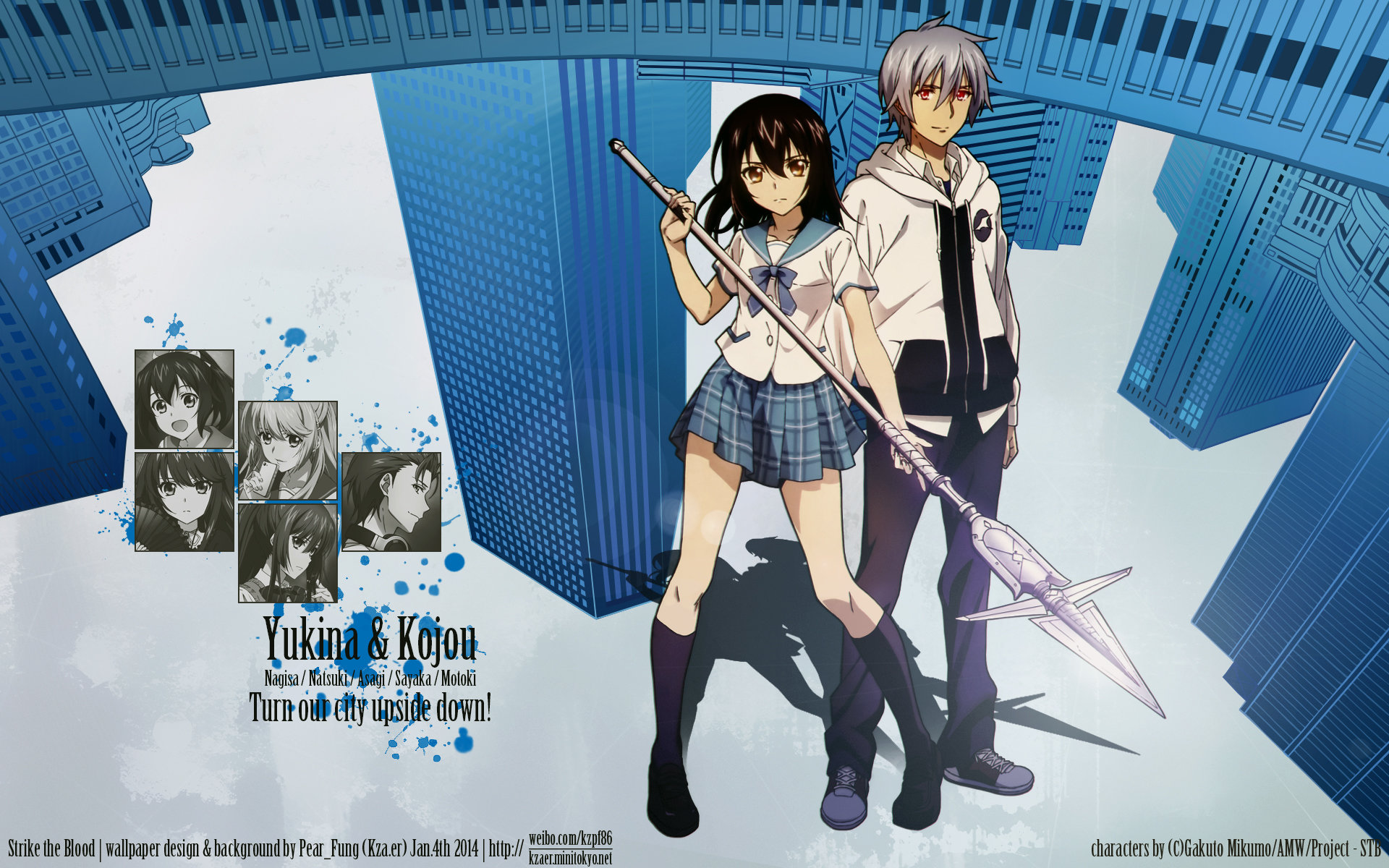 Free download Strike The Blood wallpaper ID:194444 hd 1920x1200 for computer