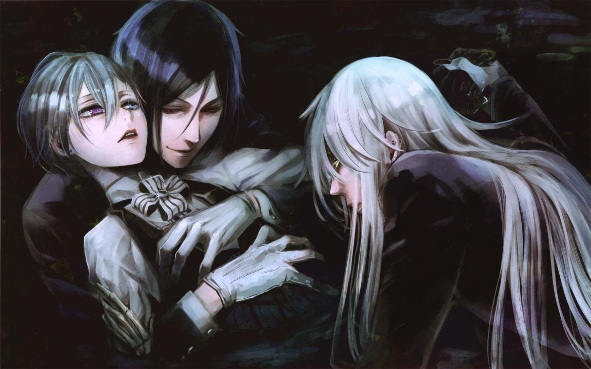 Download hd 1152x720 Black Butler PC background ID:446710 for free