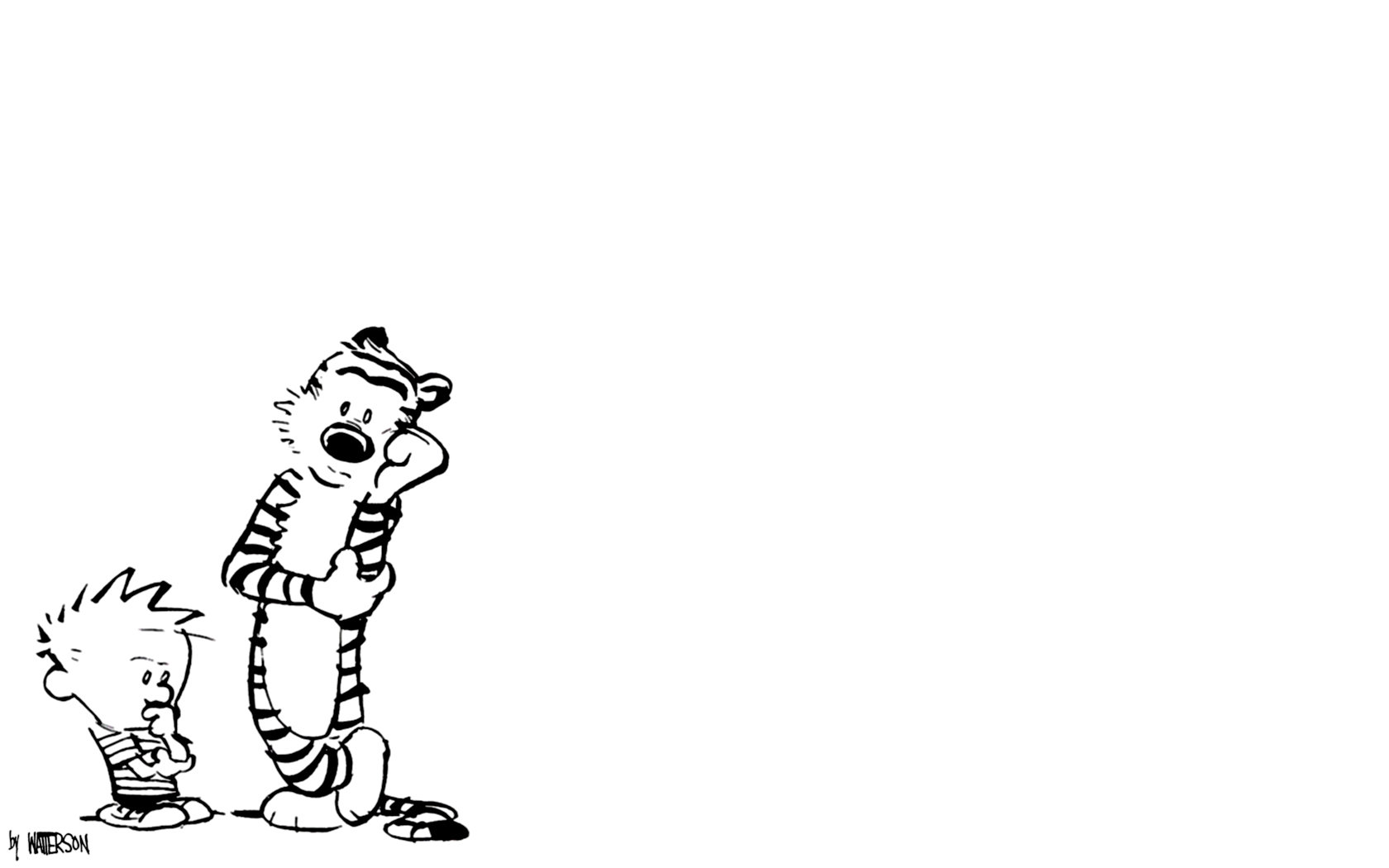 Free download Calvin and Hobbes background ID:211340 hd 1680x1050 for computer