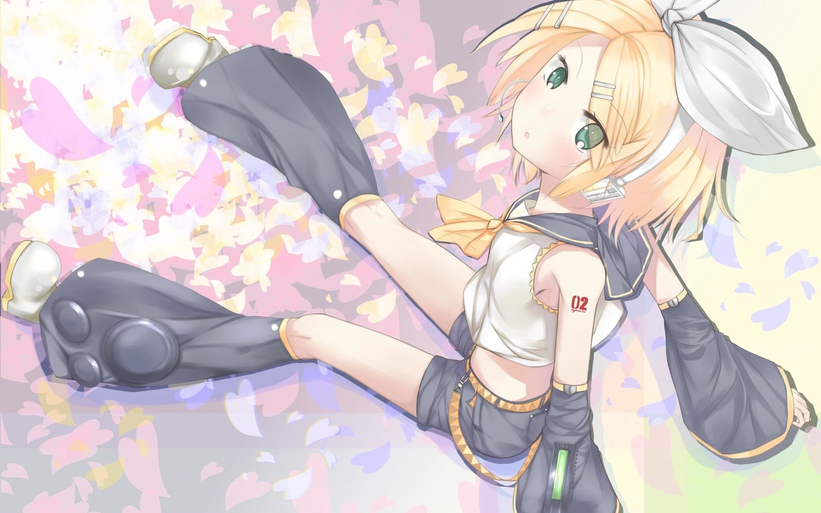 Download hd 1680x1050 Rin Kagamine computer background ID:3366 for free