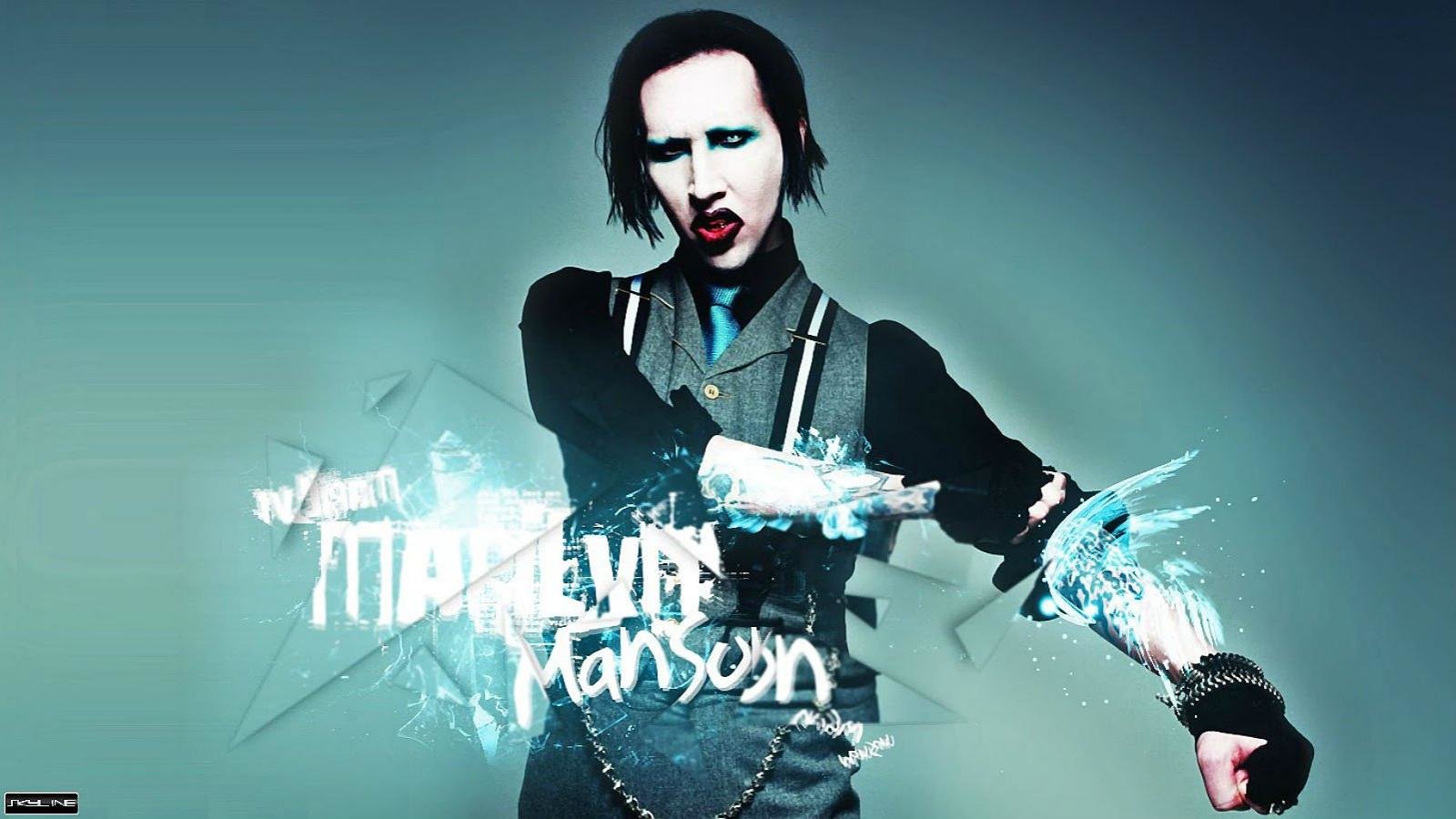 Best Marilyn Manson background ID:240184 for High Resolution hd 1600x900 computer