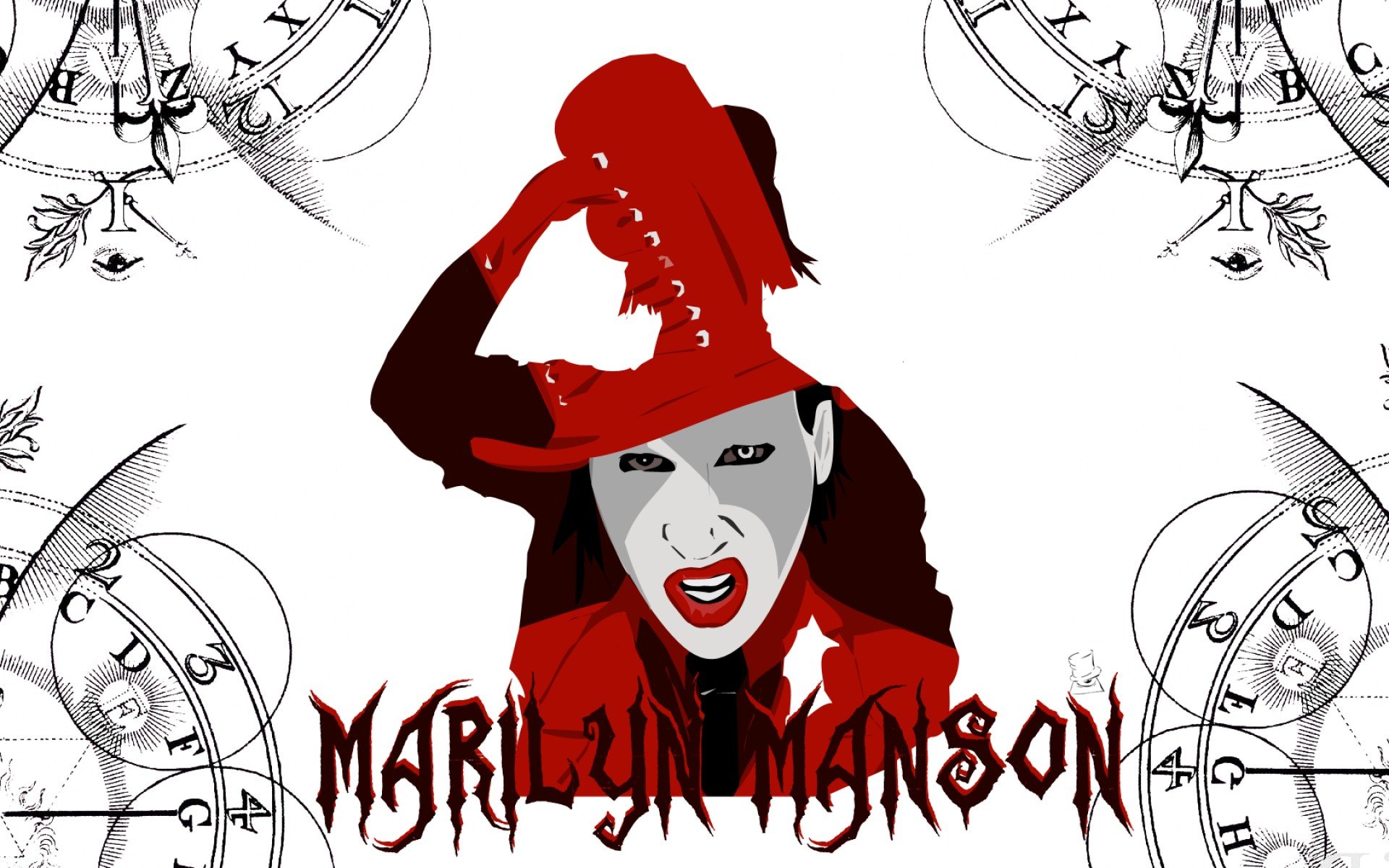 Free Marilyn Manson high quality background ID:240192 for hd 1920x1200 PC