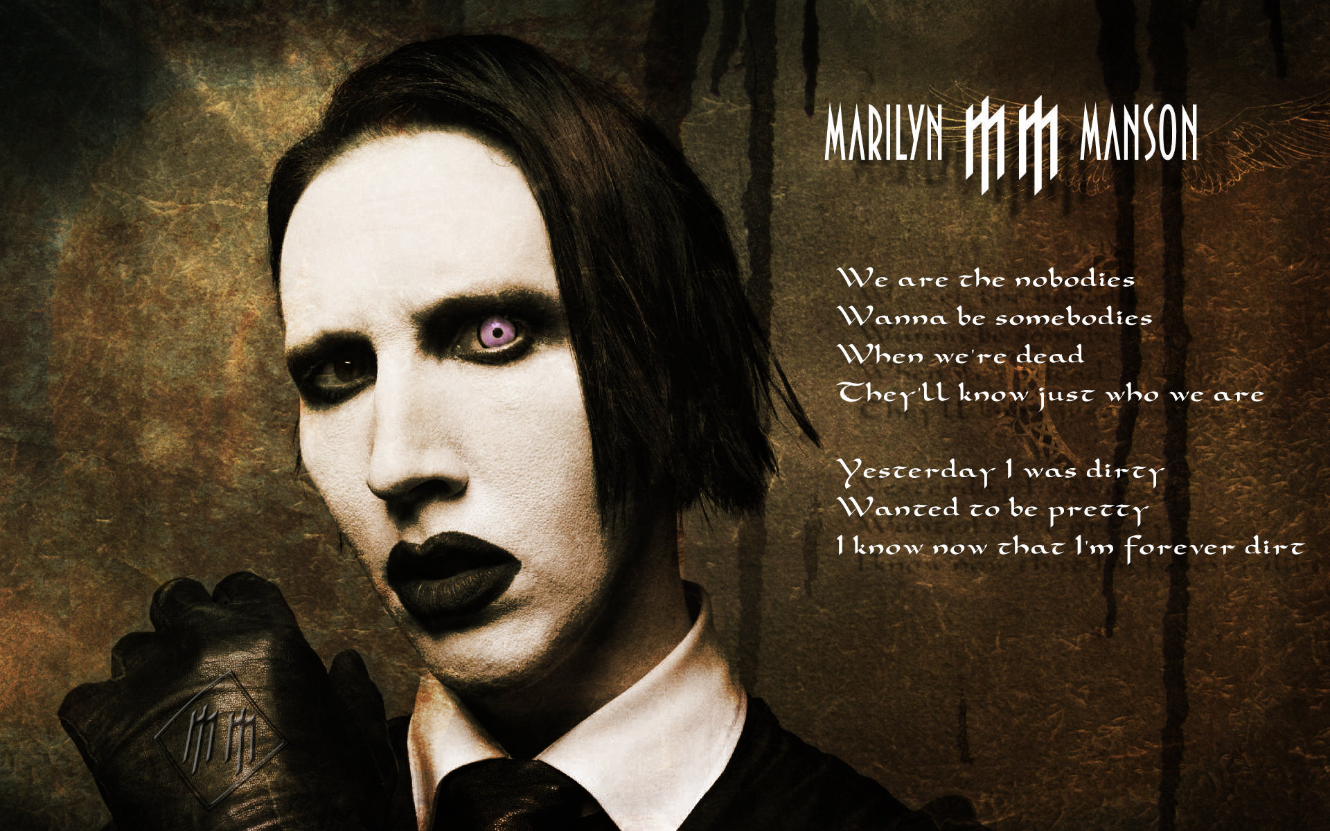 Download hd 1920x1200 Marilyn Manson computer background ID:240201 for free