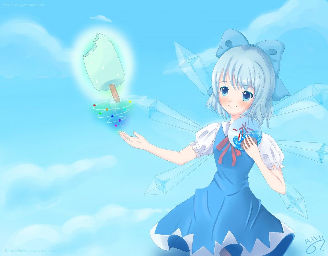 Awesome Cirno (Touhou) free background ID:221546 for hd 1152x900 desktop