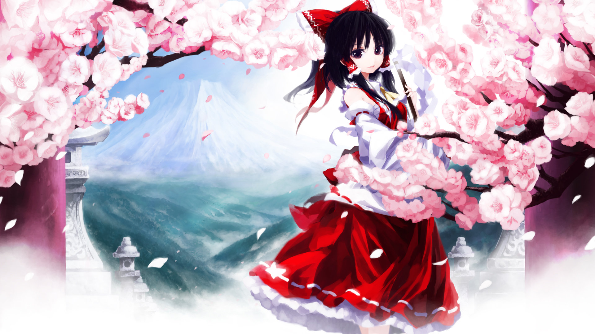 Free Reimu Hakurei high quality background ID:221452 for 1080p PC