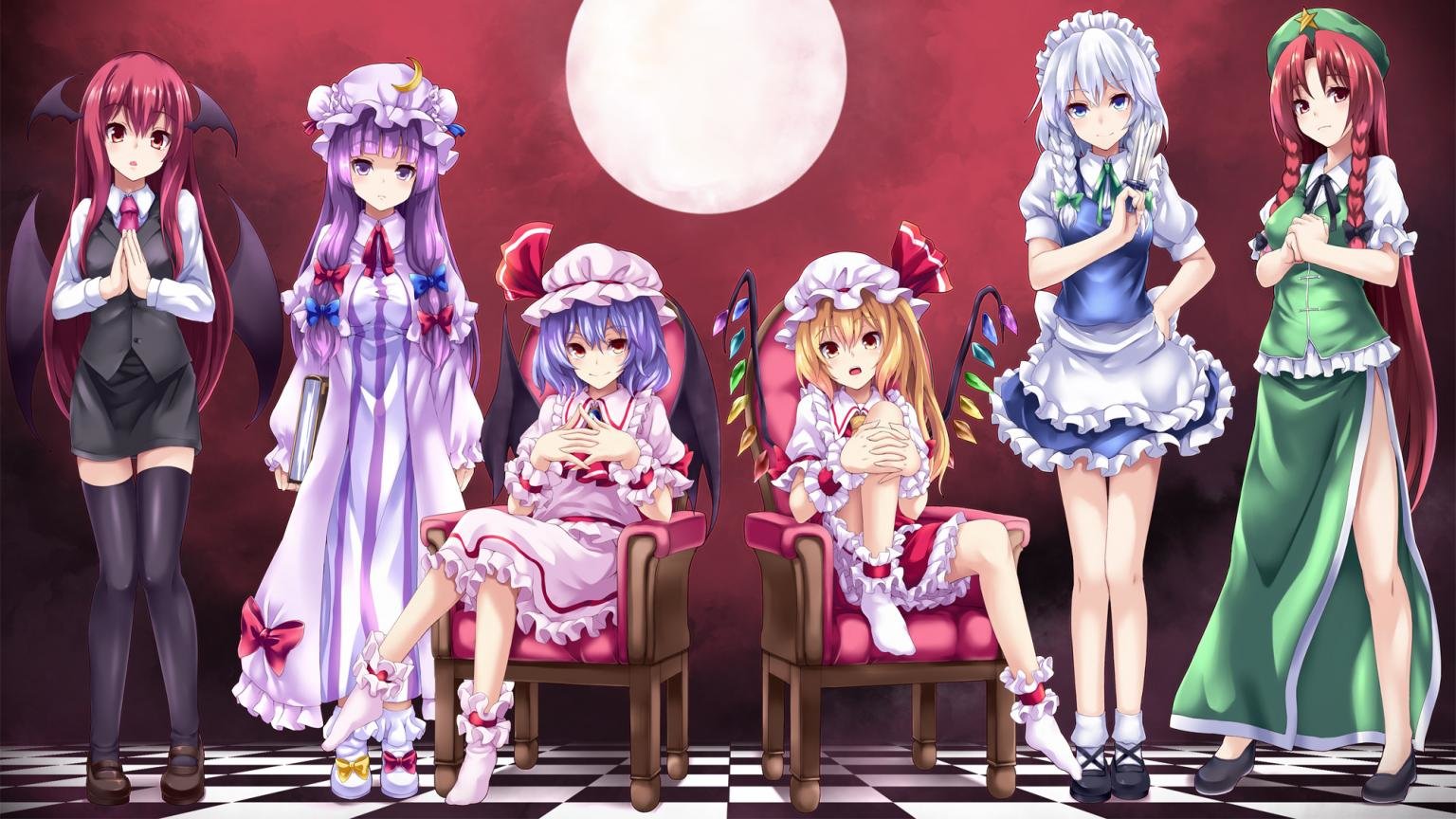Free download Touhou background ID:224215 hd 1536x864 for computer