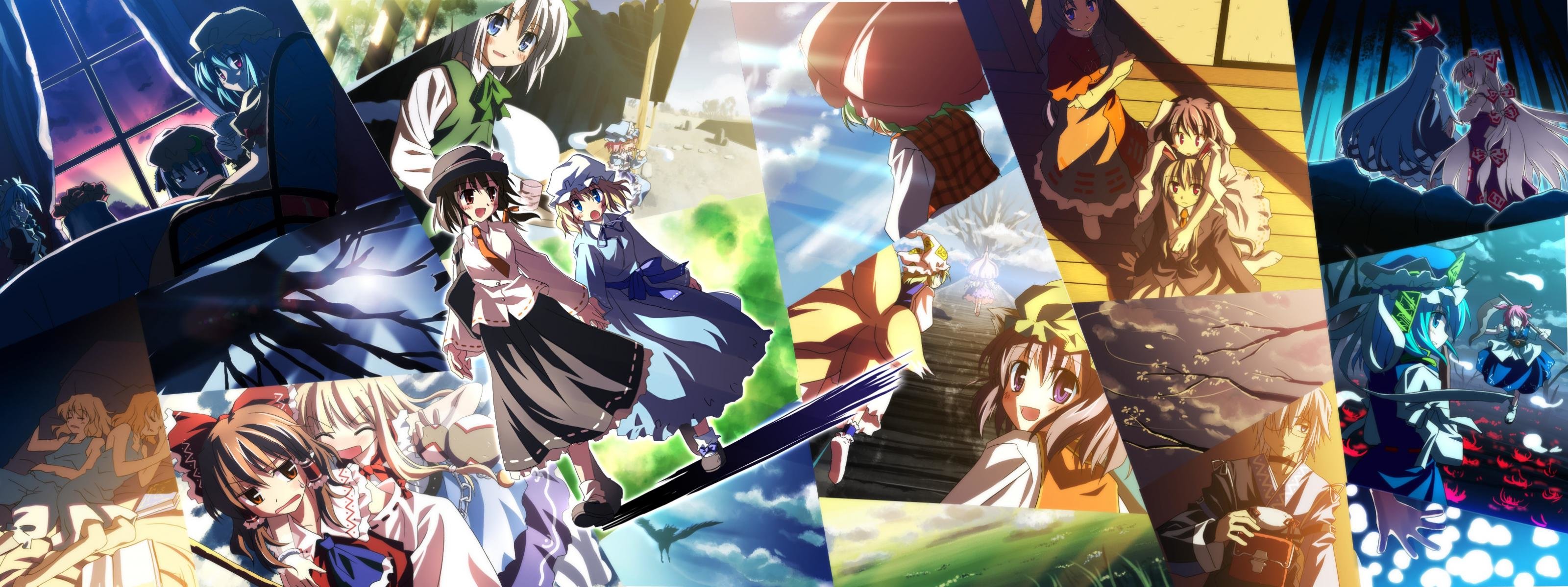 Awesome Touhou free background ID:223580 for dual screen 3200x1200 PC