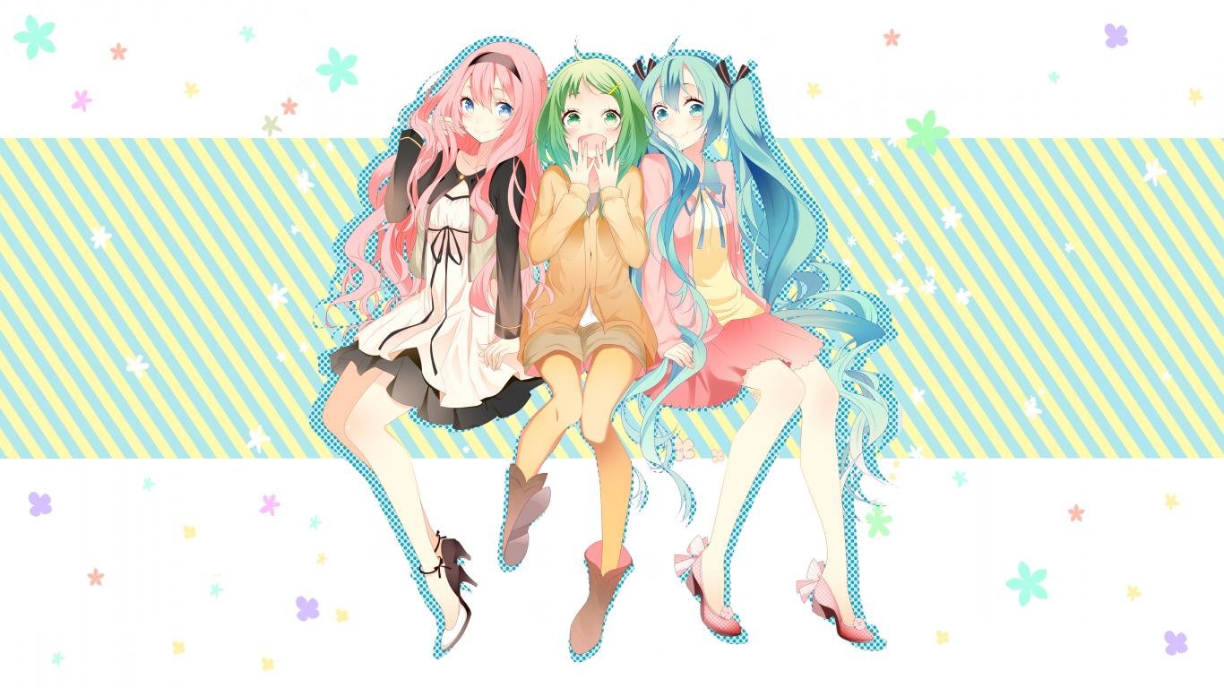 High resolution Vocaloid hd 1366x768 background ID:3264 for PC
