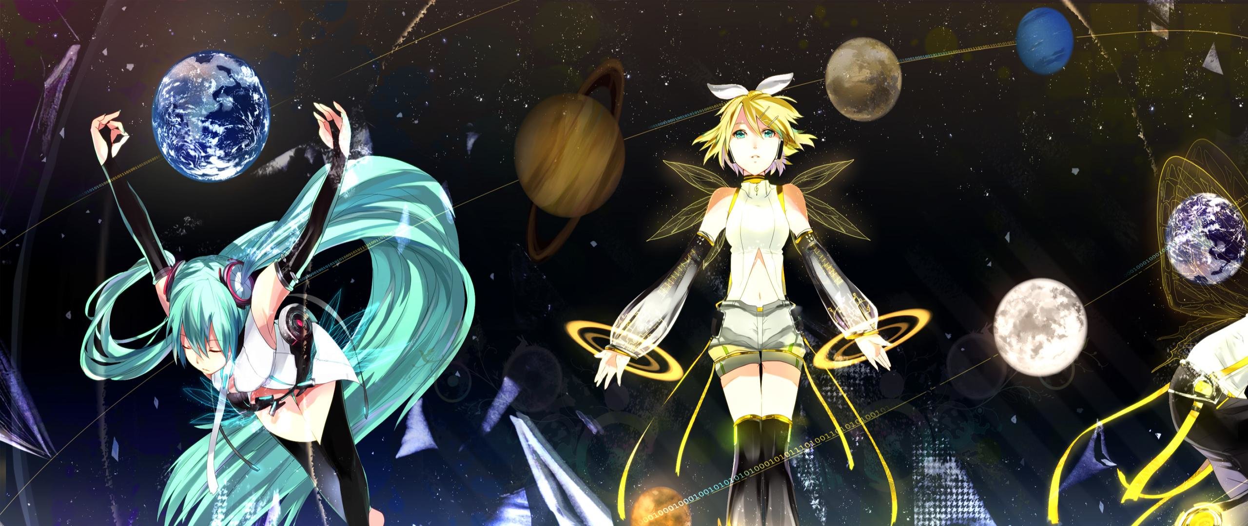 Free download Vocaloid background ID:5859 hd 2560x1080 for desktop
