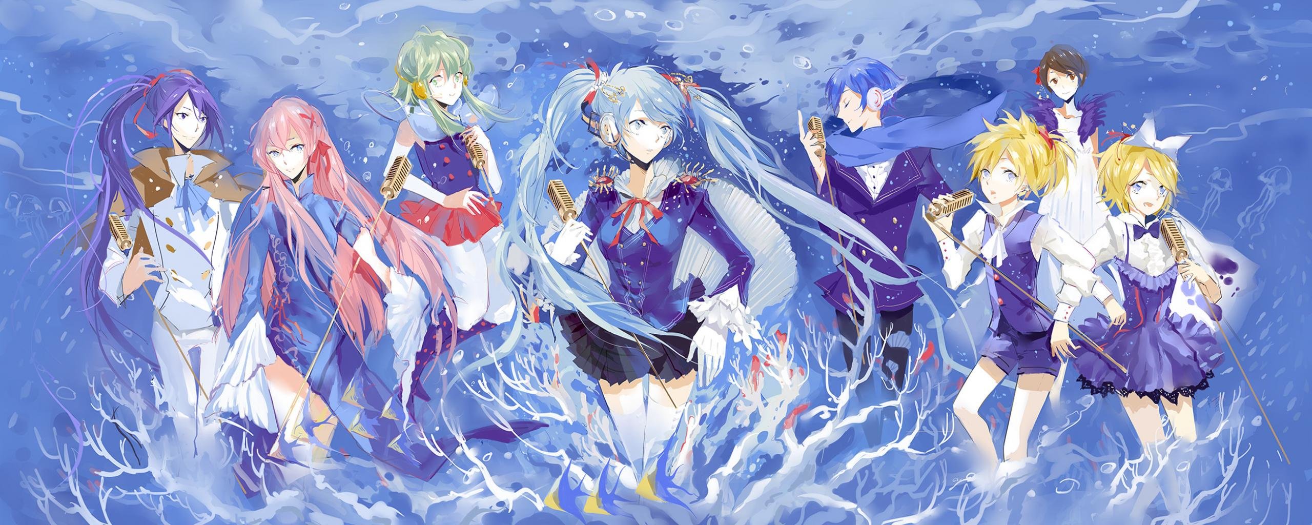 Best Vocaloid wallpaper ID:5650 for High Resolution dual monitor 2569x1024 computer