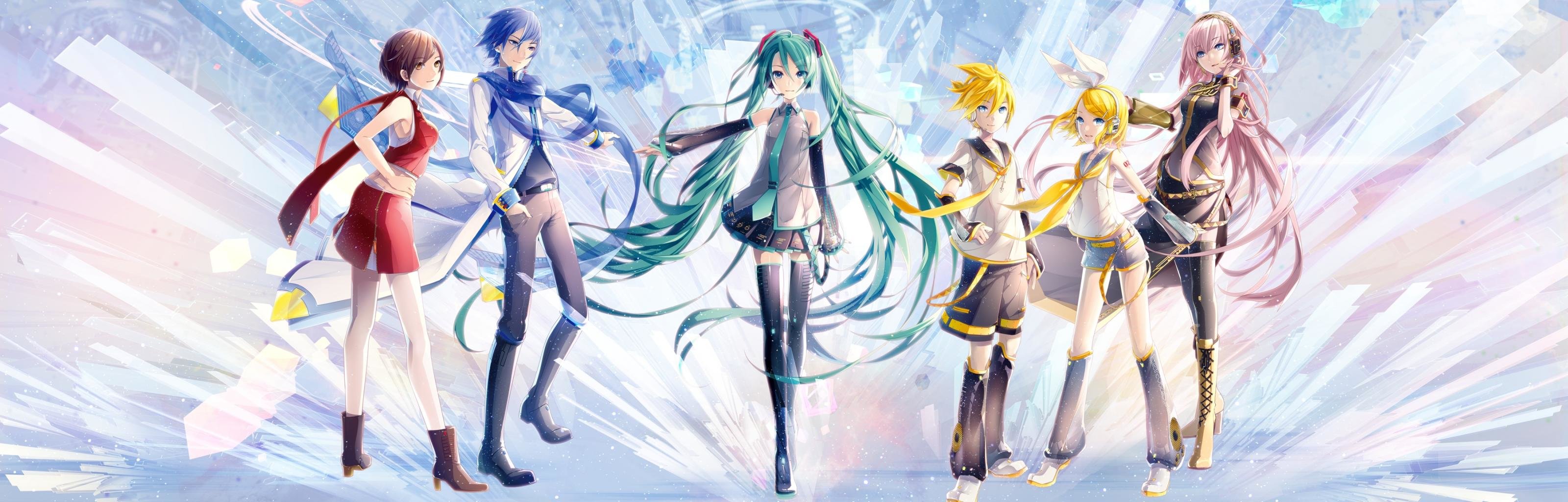 High resolution Vocaloid dual monitor 3200x1024 wallpaper ID:5658 for computer