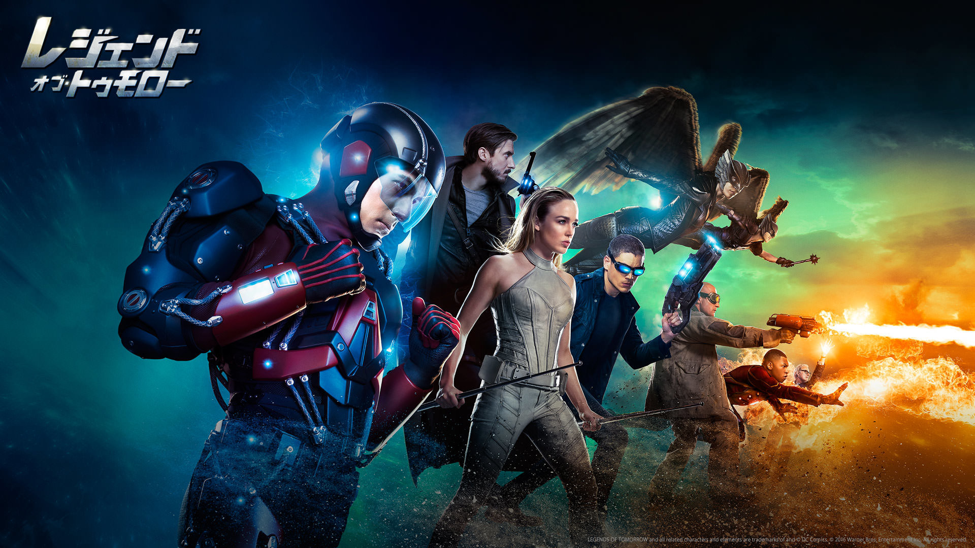 Best DC's Legends Of Tomorrow background ID:384839 for High Resolution hd 1920x1080 PC