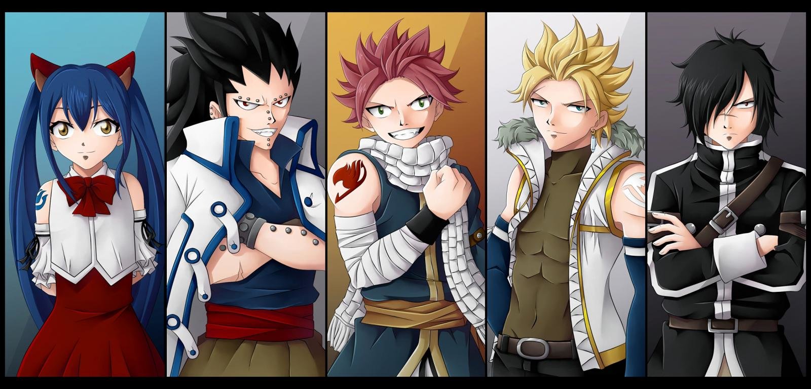 Download hd 1600x768 Fairy Tail PC wallpaper ID:41145 for free