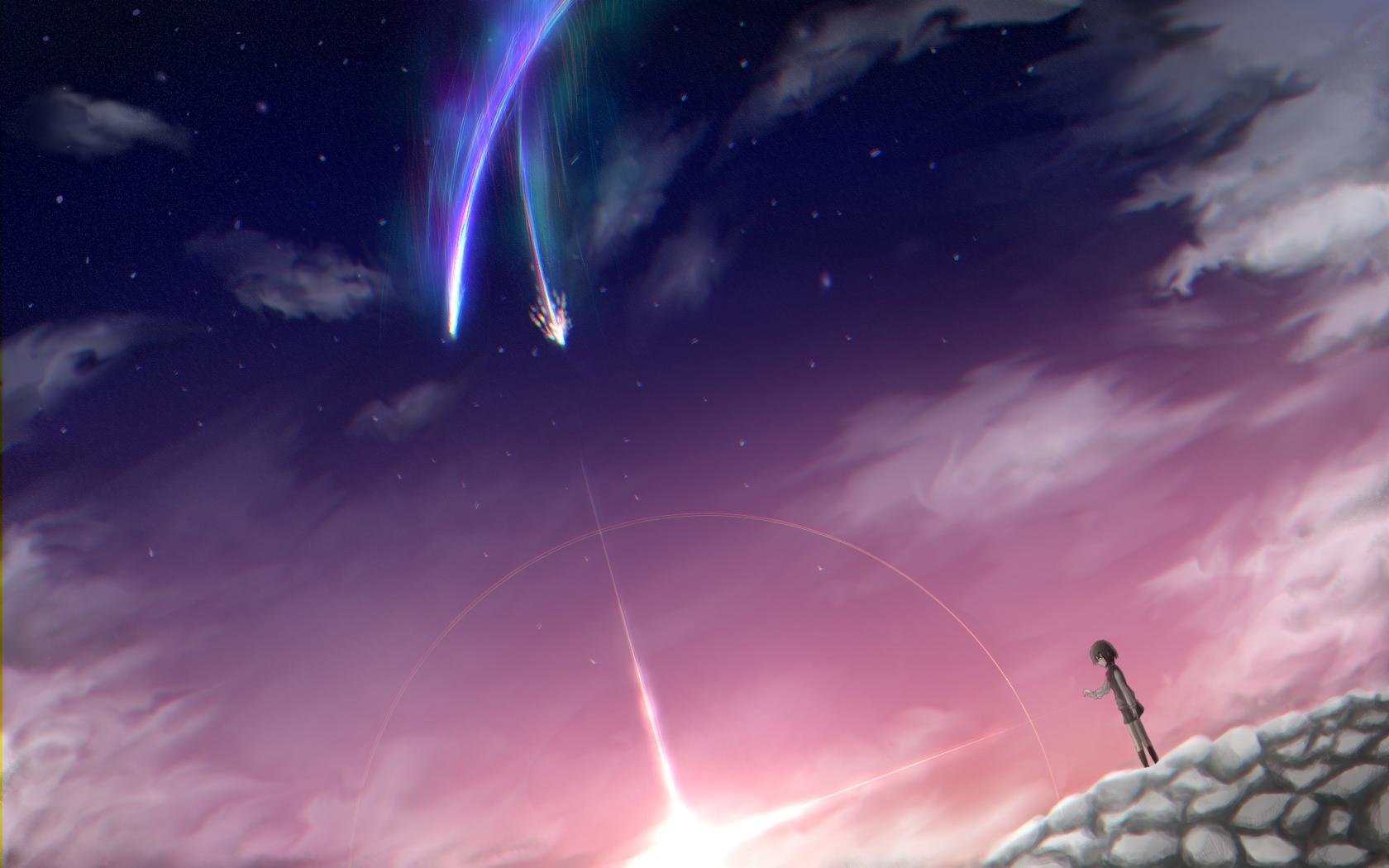 Your Name wallpapers 1680x1050 desktop backgrounds
