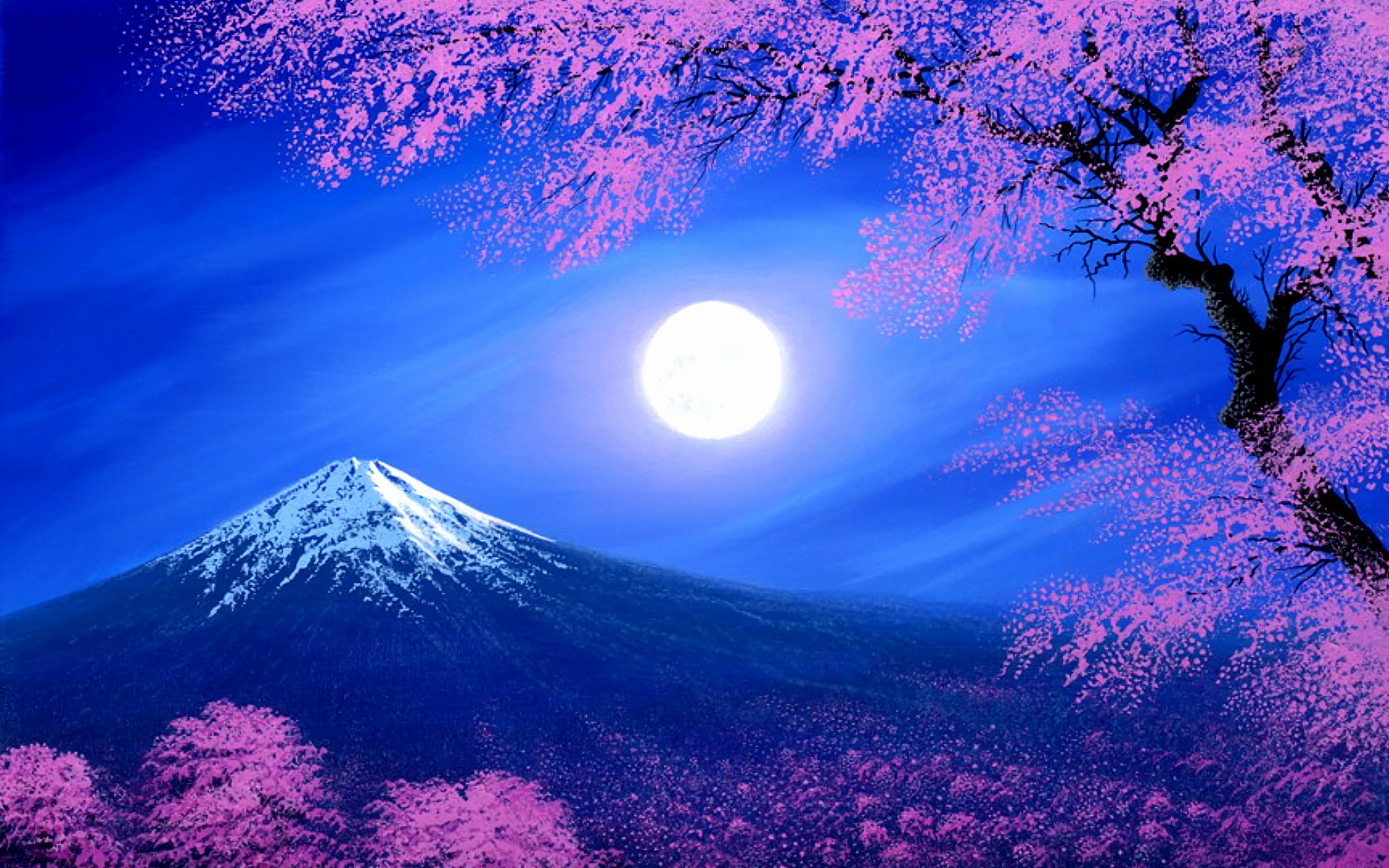 Download hd 1920x1200 Mount Fuji computer background ID:277727 for free