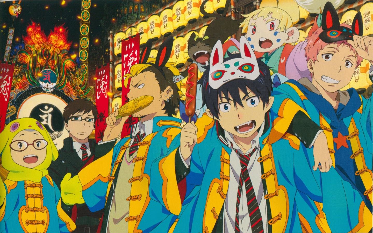Free download Blue Exorcist (Ao No) wallpaper ID:242296 hd 1440x900 for PC