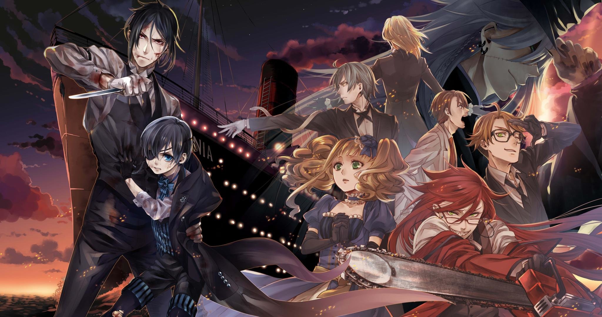 Awesome Black Butler free background ID:446691 for hd 2048x1080 desktop