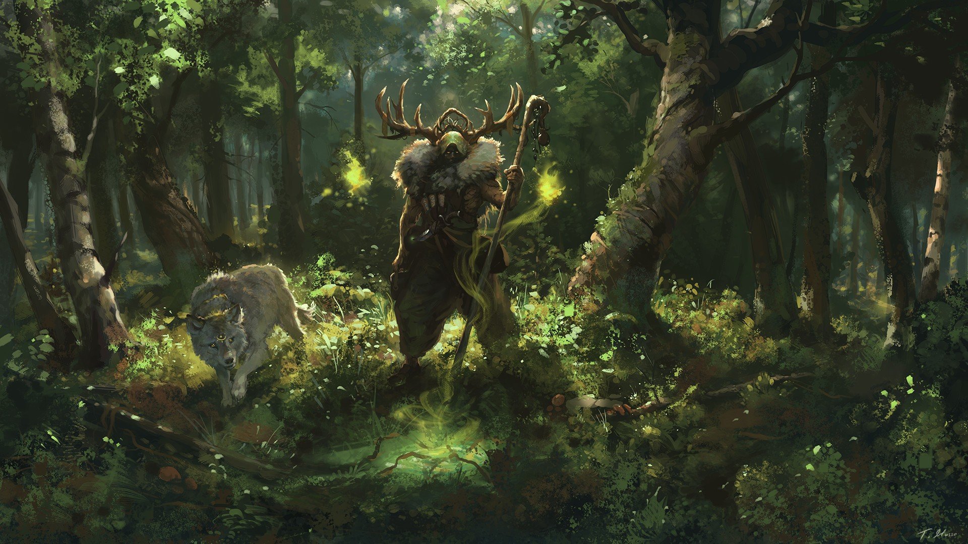 Download full hd Druid PC background ID:295928 for free