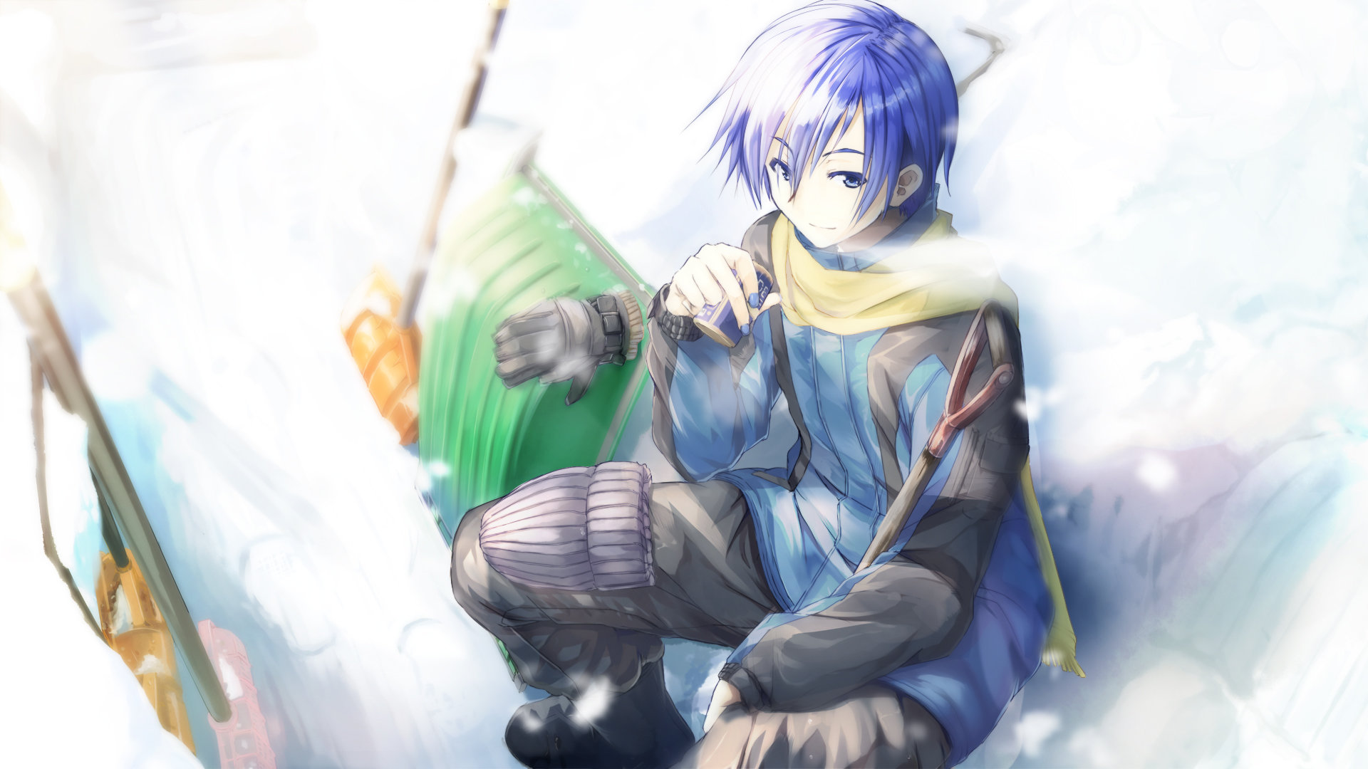 Free download Kaito (Vocaloid) background ID:4938 full hd 1080p for PC