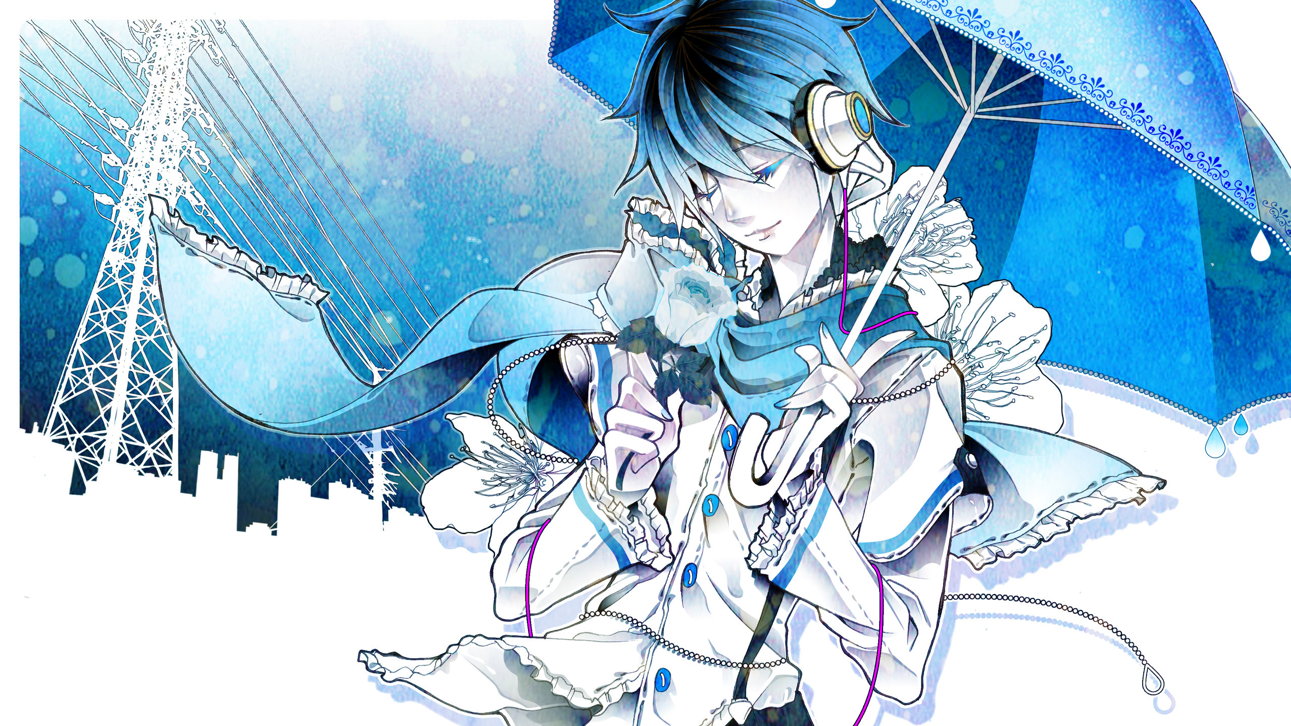 Free Kaito (Vocaloid) high quality wallpaper ID:4586 for hd 2560x1440 PC