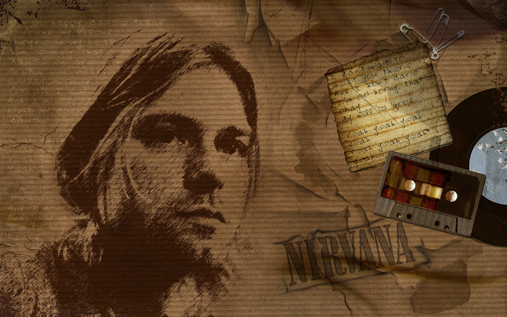 Free download Nirvana background ID:116826 hd 1680x1050 for PC