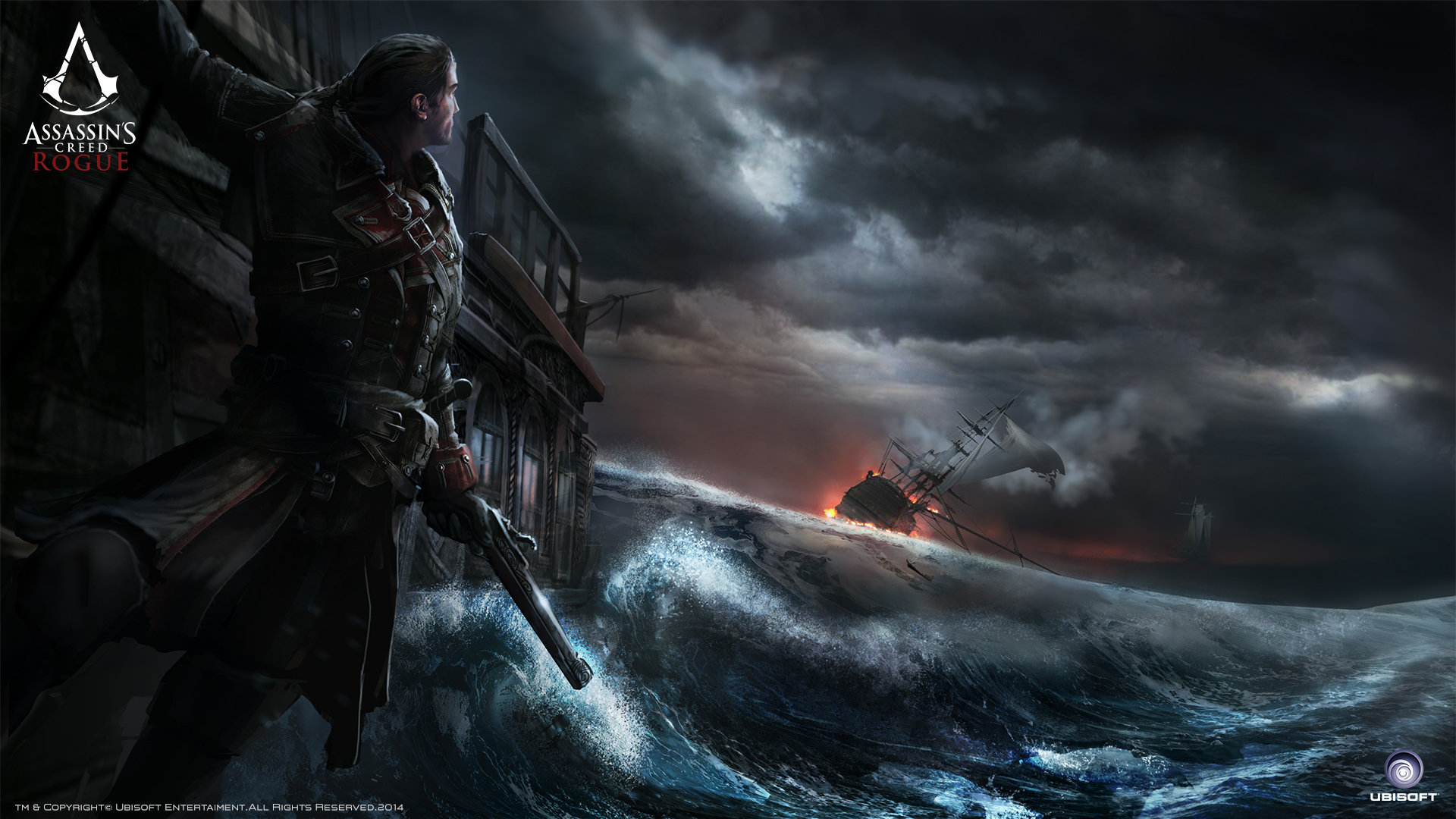 High resolution Assassin's Creed: Rogue 1080p wallpaper ID:231500 for PC