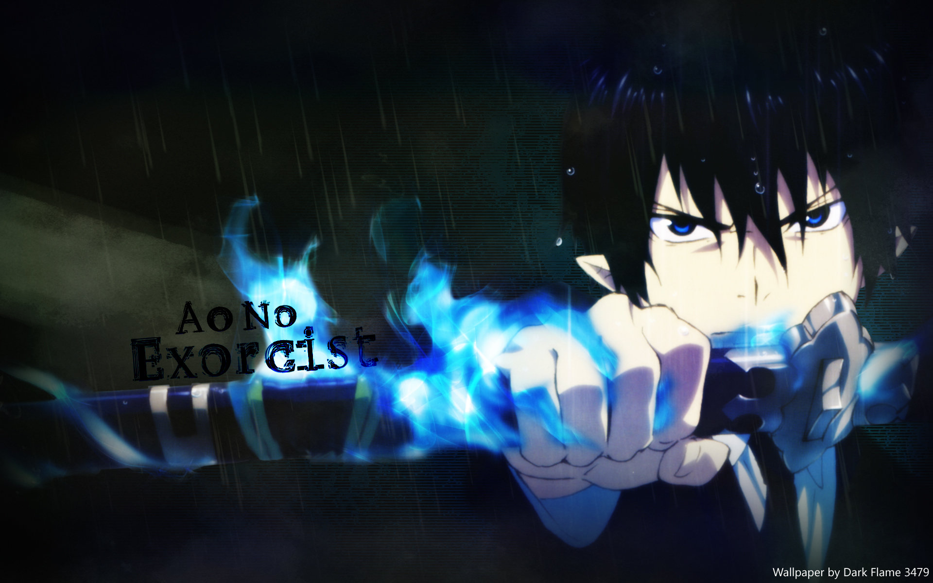 High resolution Blue Exorcist (Ao No) hd 1920x1200 background ID:242287 for computer