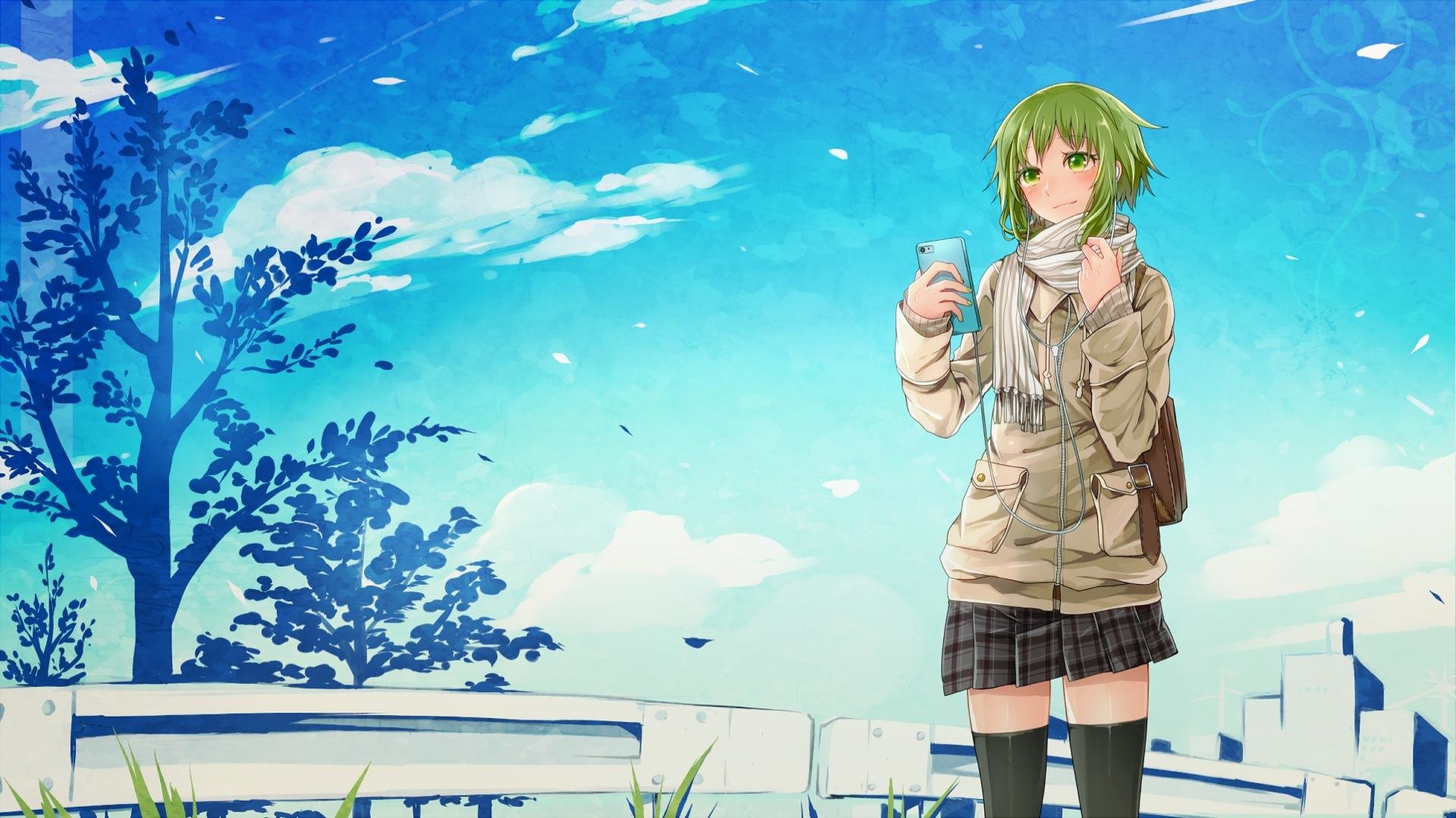Awesome Gumi Vocaloid Free Wallpaper Id 1418 For Full Hd 1080p Desktop