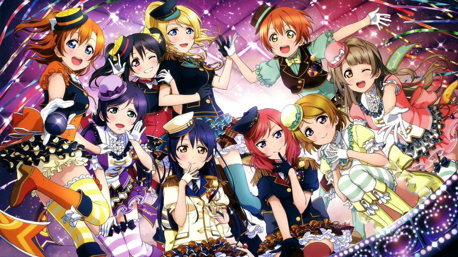 Free download Love Live! background ID:151935 hd 1600x900 for computer