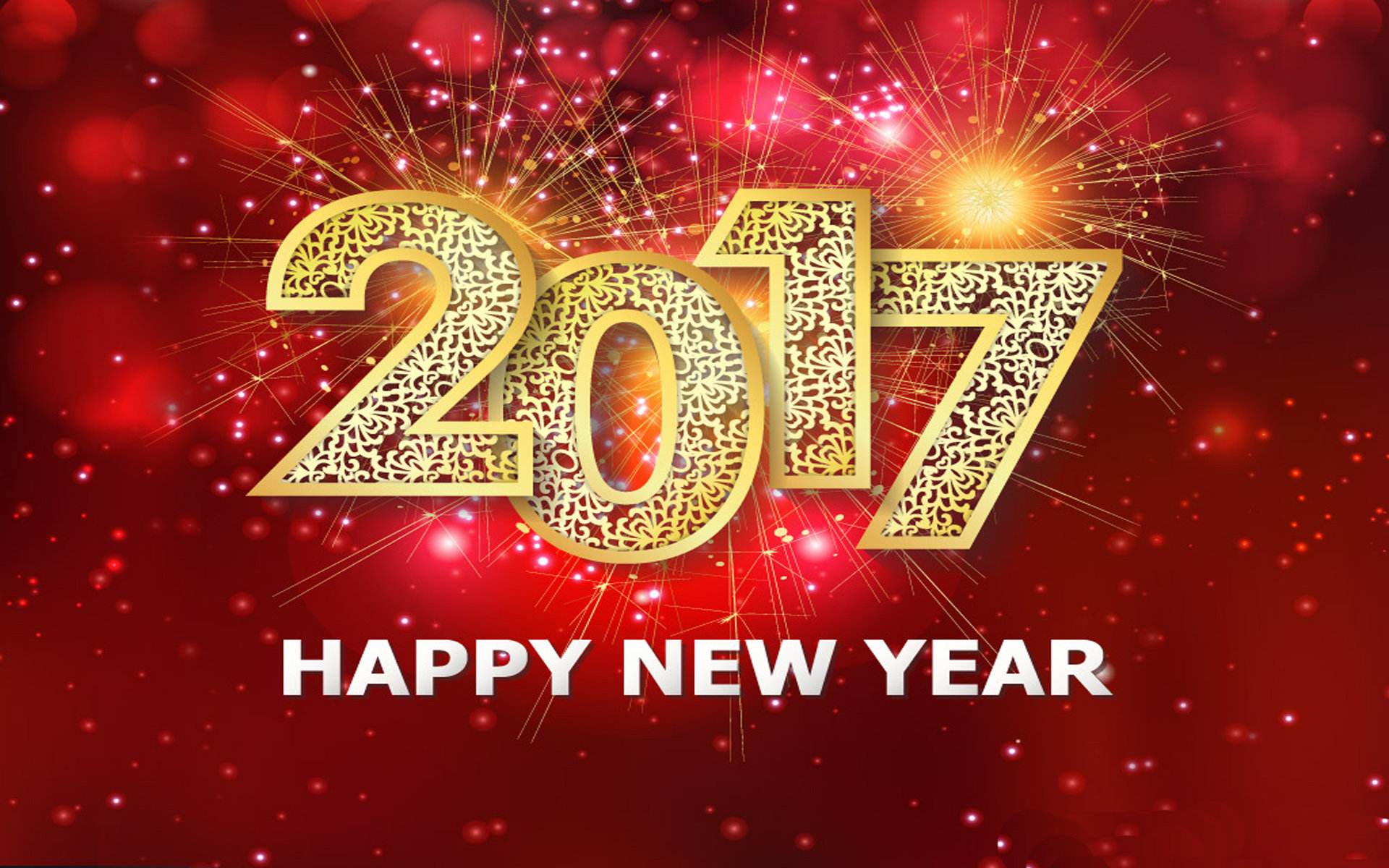 Awesome New Year 2017 free background ID:64360 for hd 1920x1200 computer