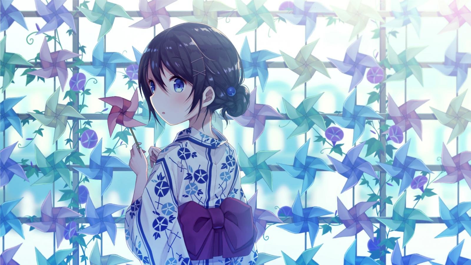 Anime Girl Wallpapers 1600x900 Desktop Backgrounds