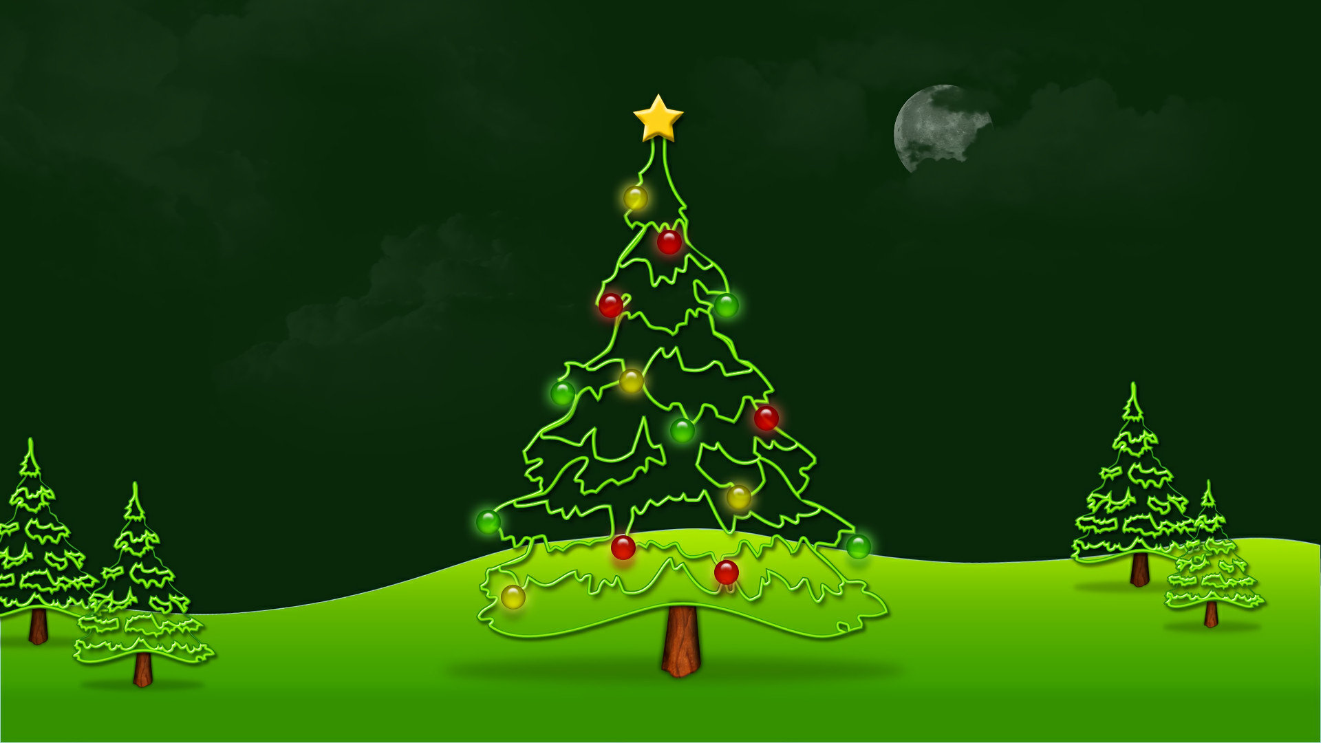 Free Christmas Tree high quality wallpaper ID:435121 for full hd 1920x1080 PC