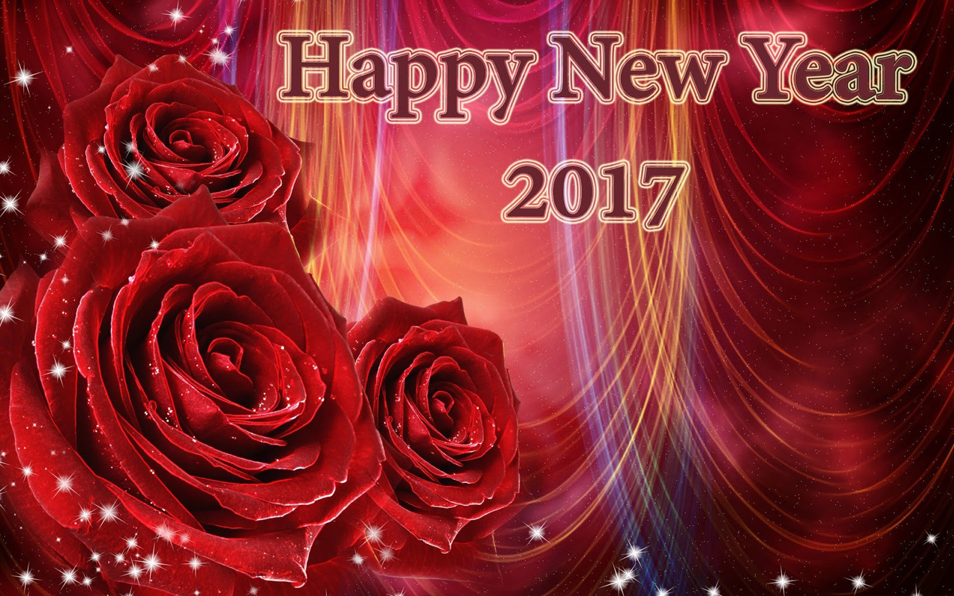 High resolution New Year 2017 hd 1920x1200 background ID:64400 for computer