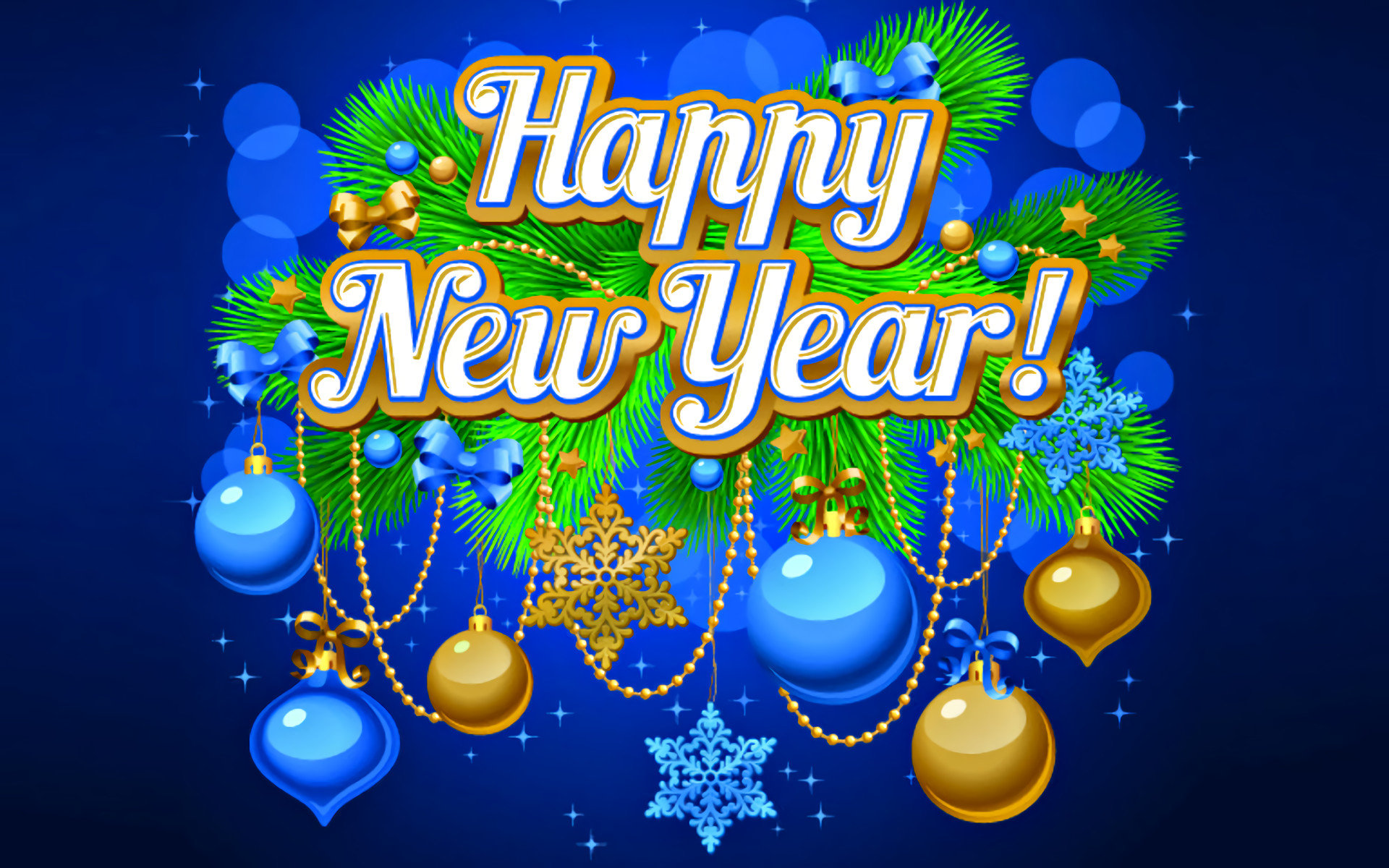 Download hd 1920x1200 New Year computer background ID:456665 for free