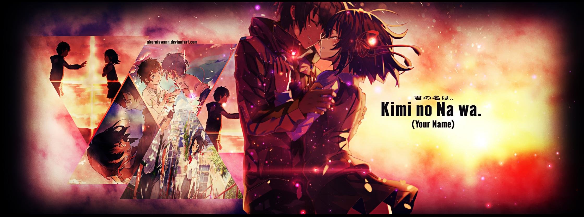 High resolution Your Name dual screen 2240x832 wallpaper ID:148743 for desktop