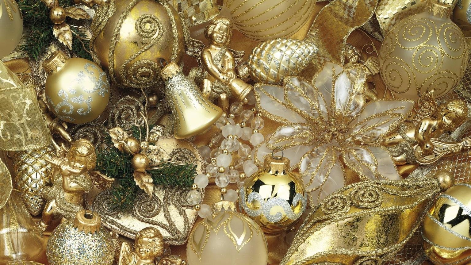 High resolution Christmas Ornaments/Decorations hd 1536x864 background ID:434755 for desktop