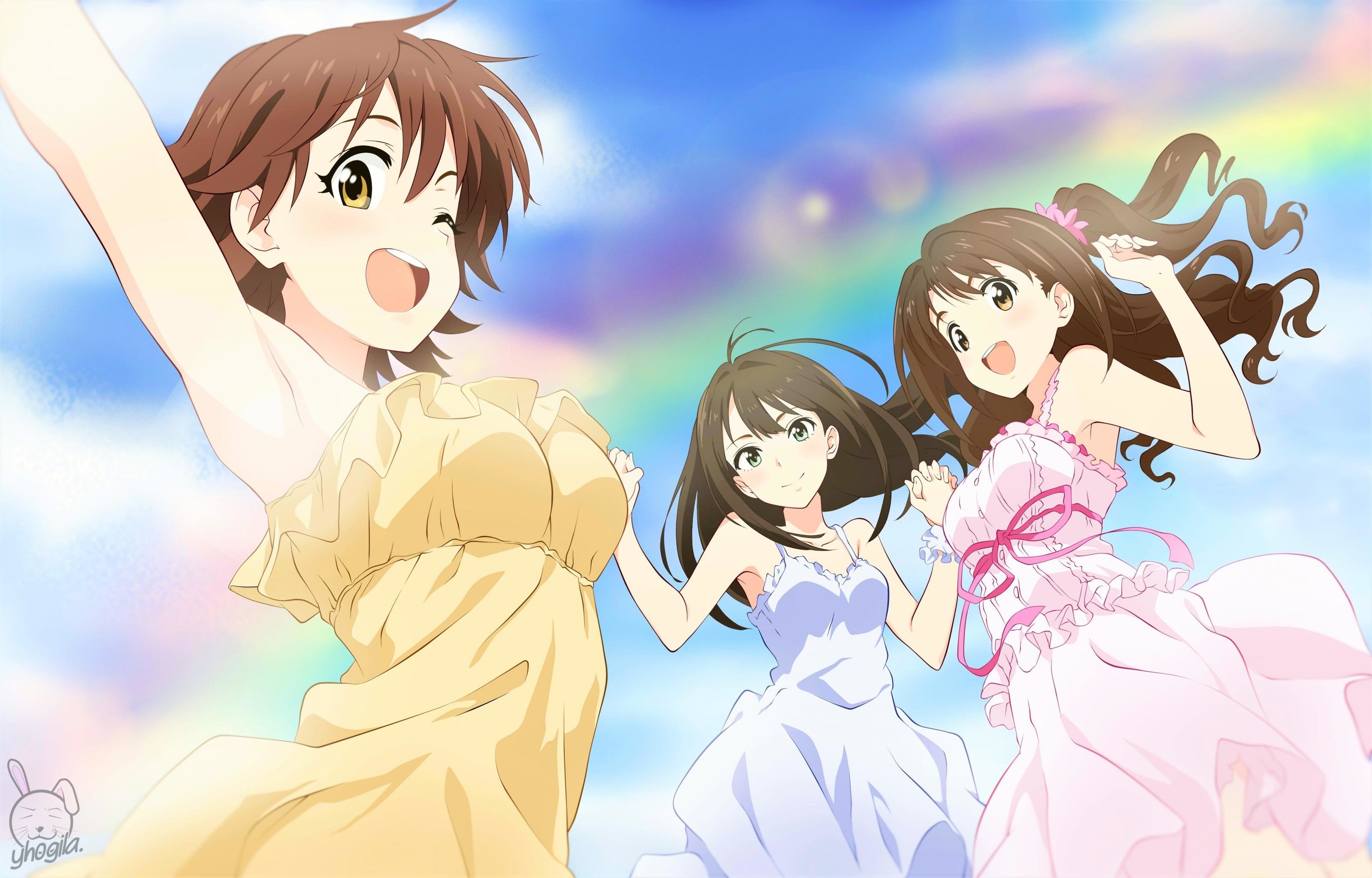 Download hd 3200x2048 IDOLM@STER Cinderella Girls PC background ID:446769 for free