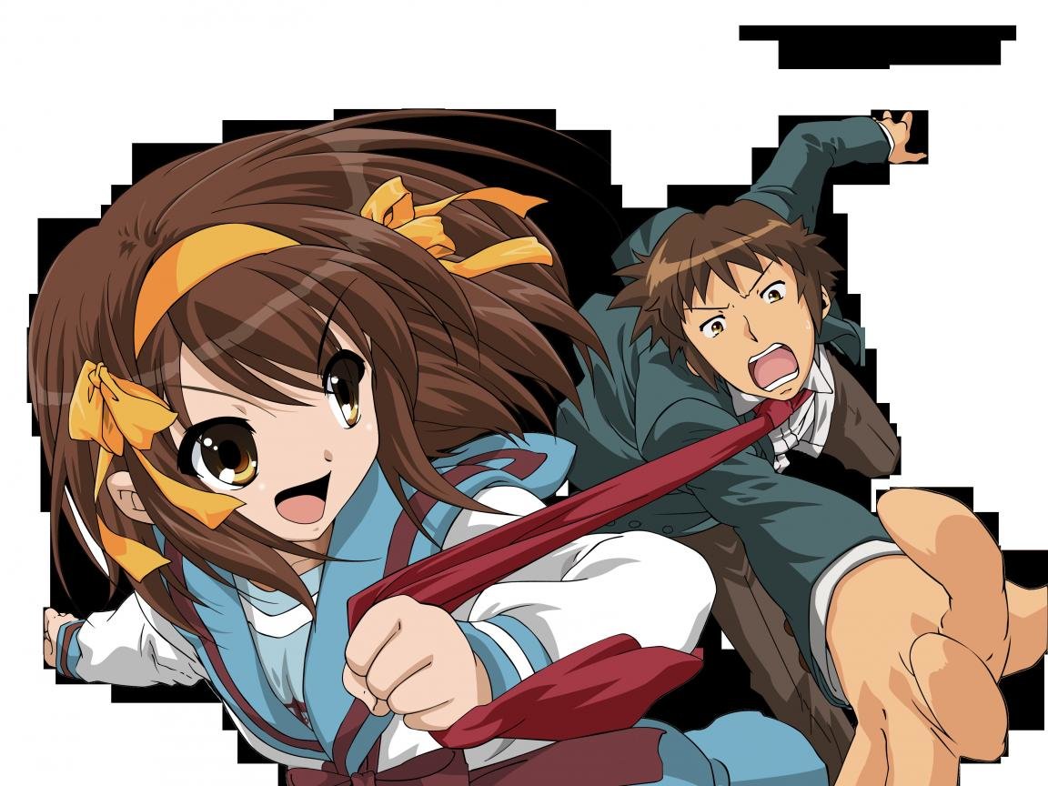 Download hd 1152x864 The Melancholy Of Haruhi Suzumiya computer background ID:139004 for free