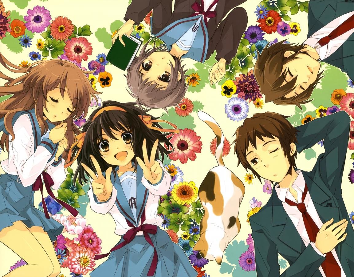Free download The Melancholy Of Haruhi Suzumiya background ID:139176 hd 1152x900 for PC