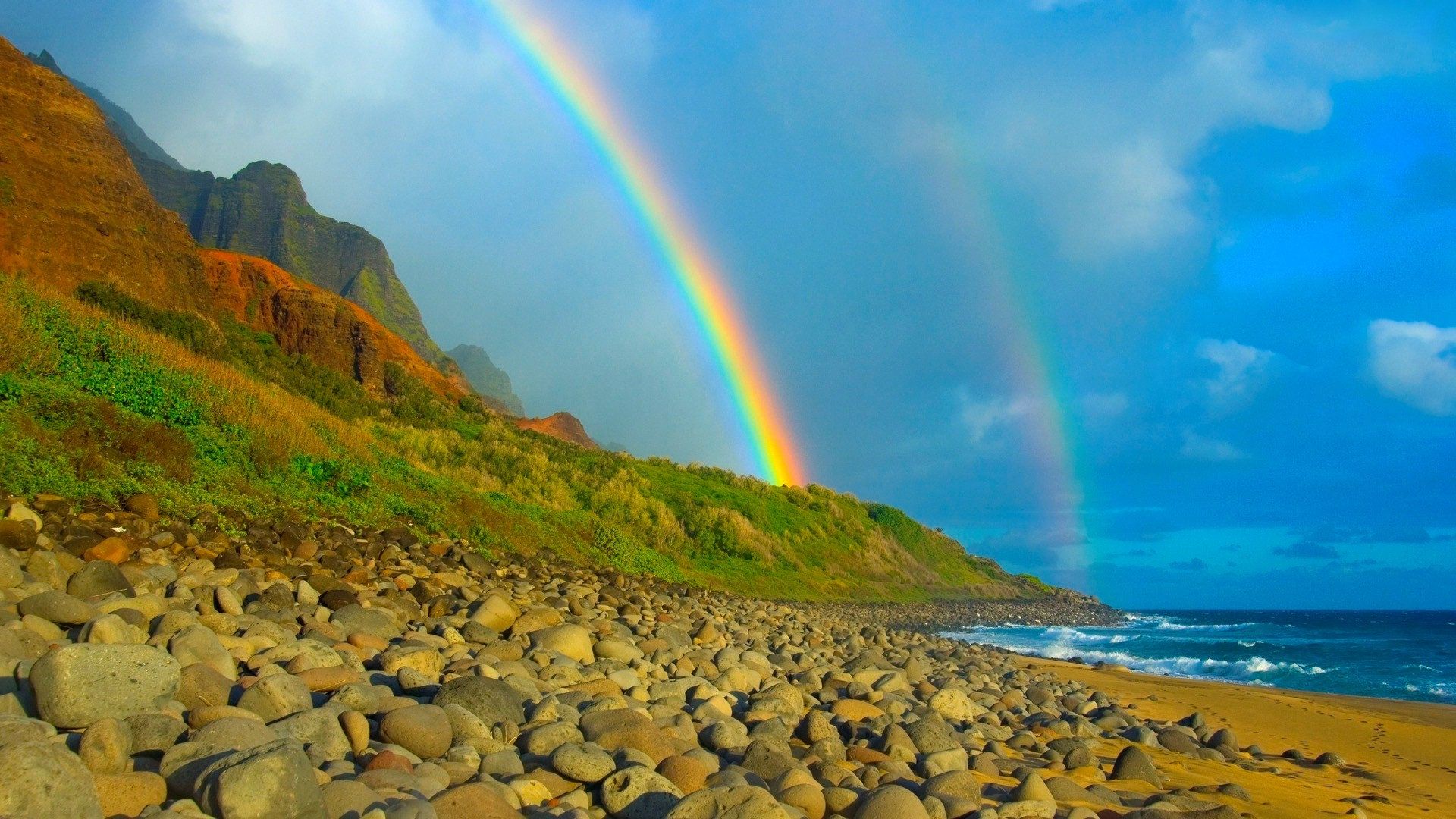 Free Rainbow high quality background ID:402866 for full hd 1080p PC