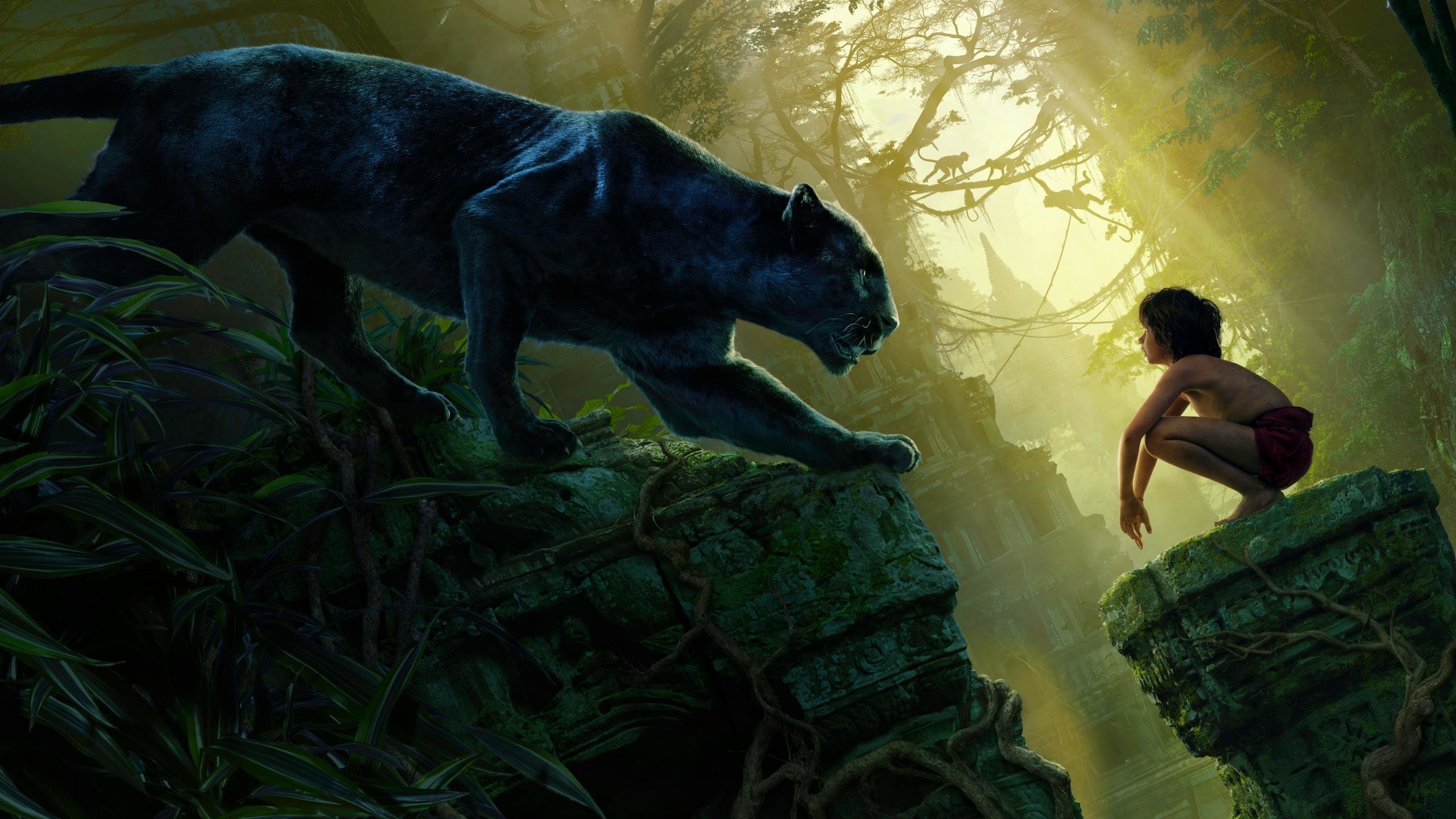 Free download The Jungle Book Movie (2016) wallpaper ID:86449 hd 2560x1440 for PC
