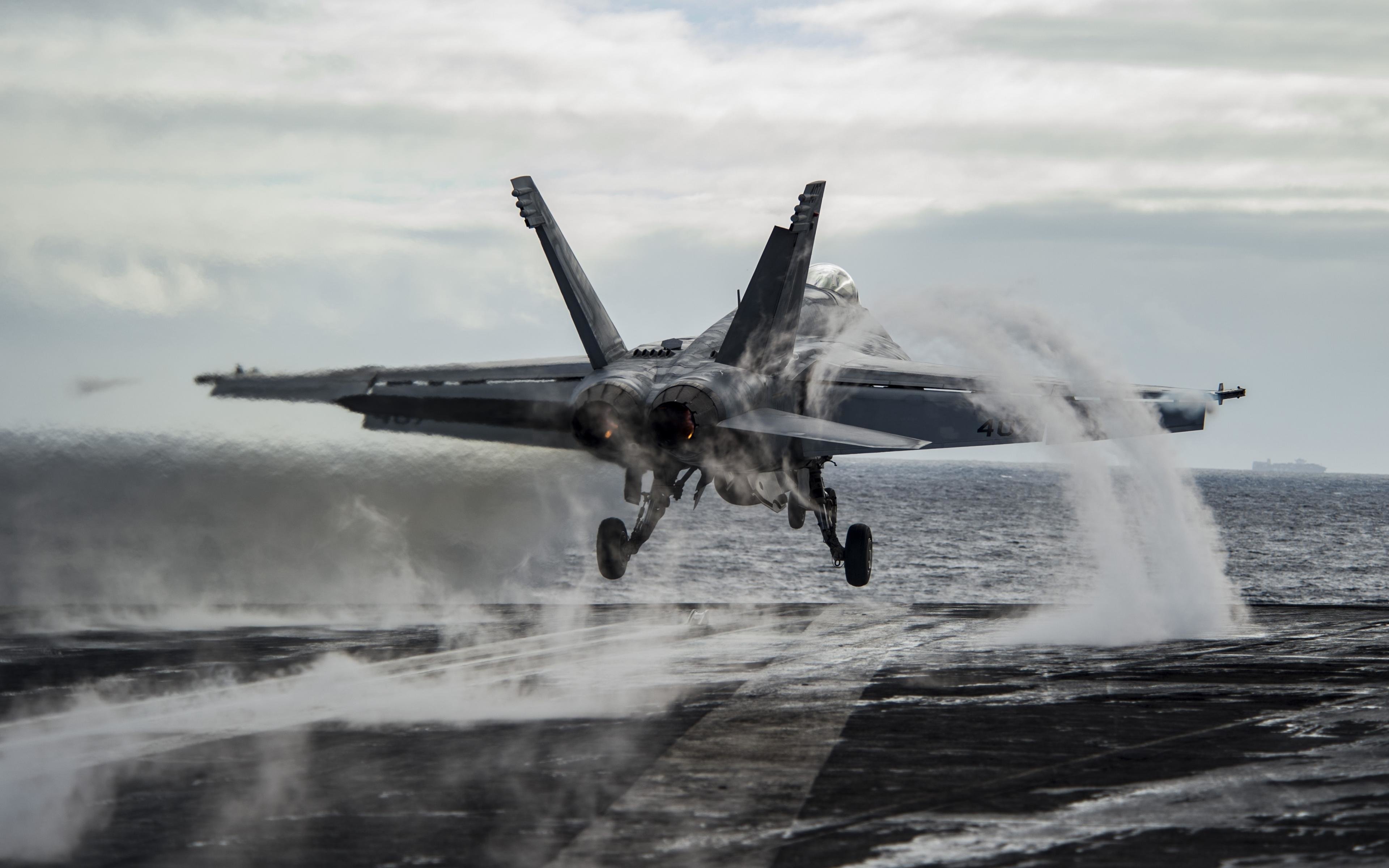 Free download McDonnell Douglas F/A-18 Hornet background ID:49134 hd 3840x2400 for computer