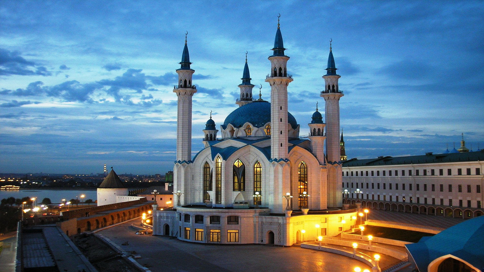 Download hd 1080p Mosque computer background ID:408763 for free