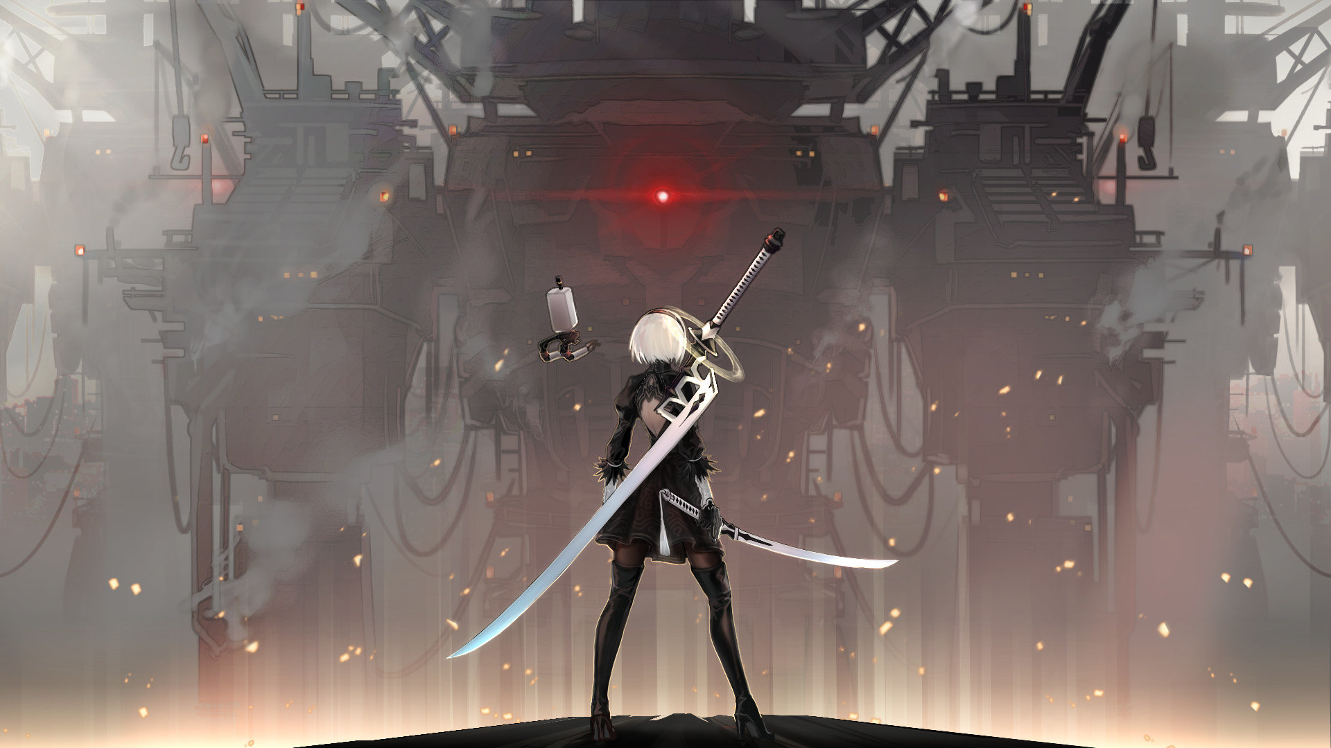 Download full hd 1920x1080 NieR: Automata PC background ID:449079 for free