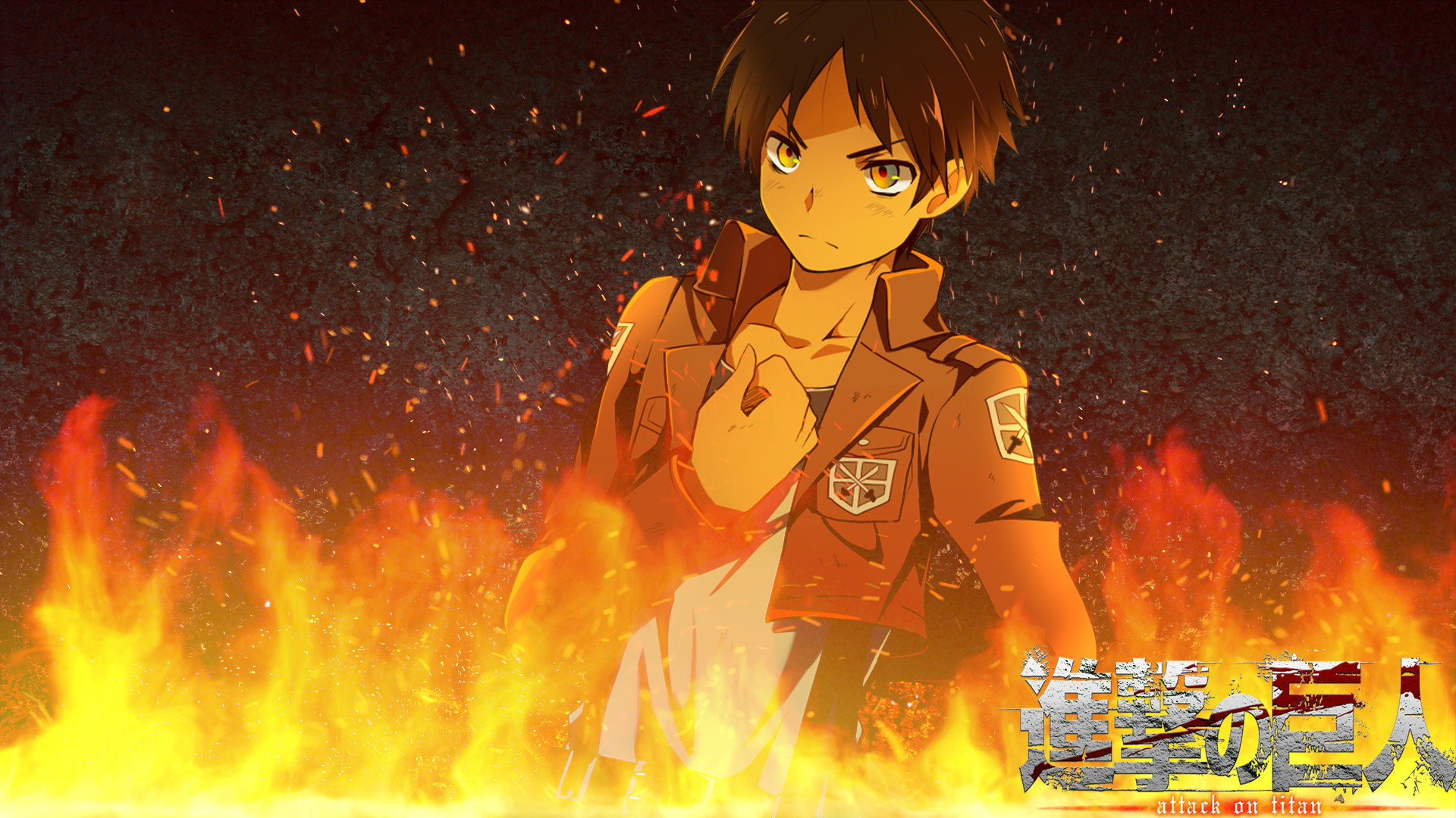 Free Eren Yeager high quality background ID:206922 for full hd 1080p computer