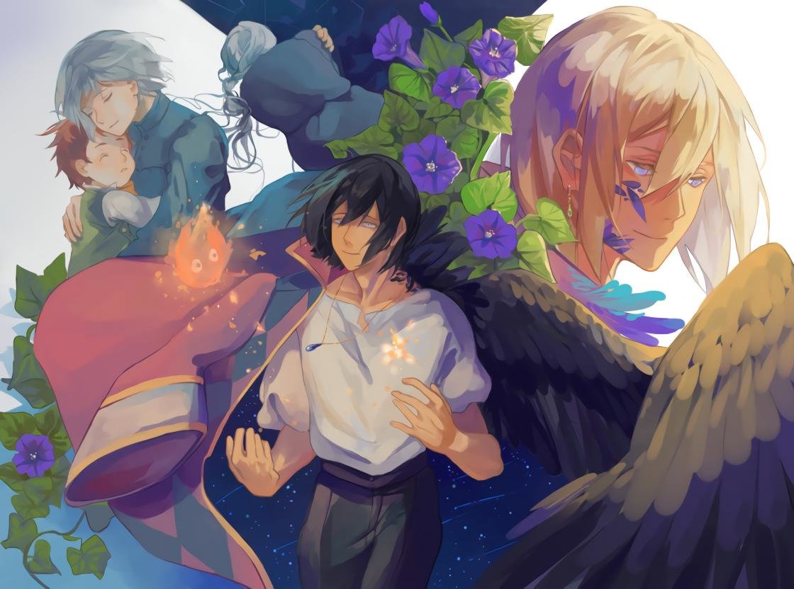 Free download Howl's Moving Castle wallpaper ID:347897 hd 1120x832 for computer