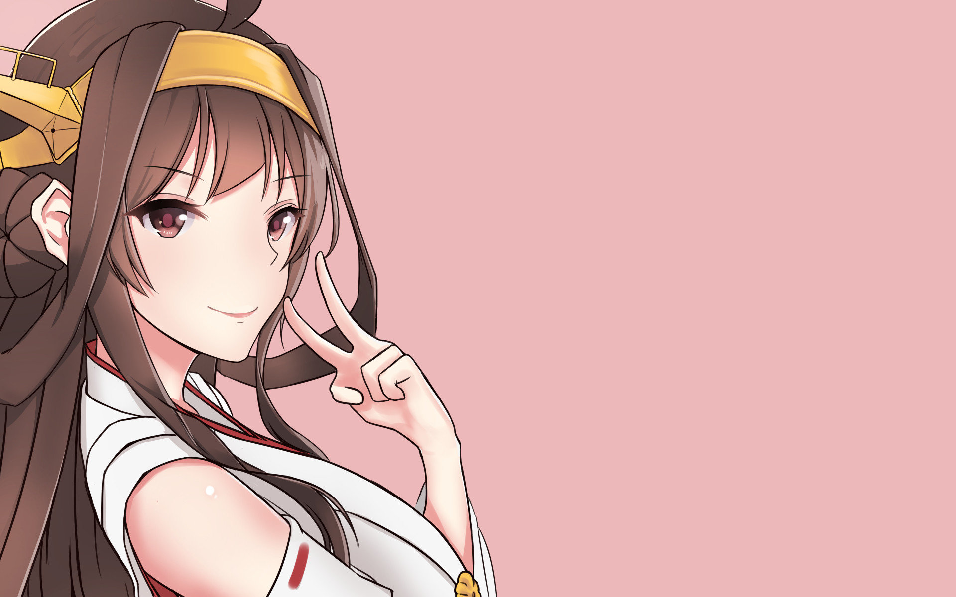 Awesome Kongou (Kancolle) free wallpaper ID:331579 for hd 1920x1200 computer