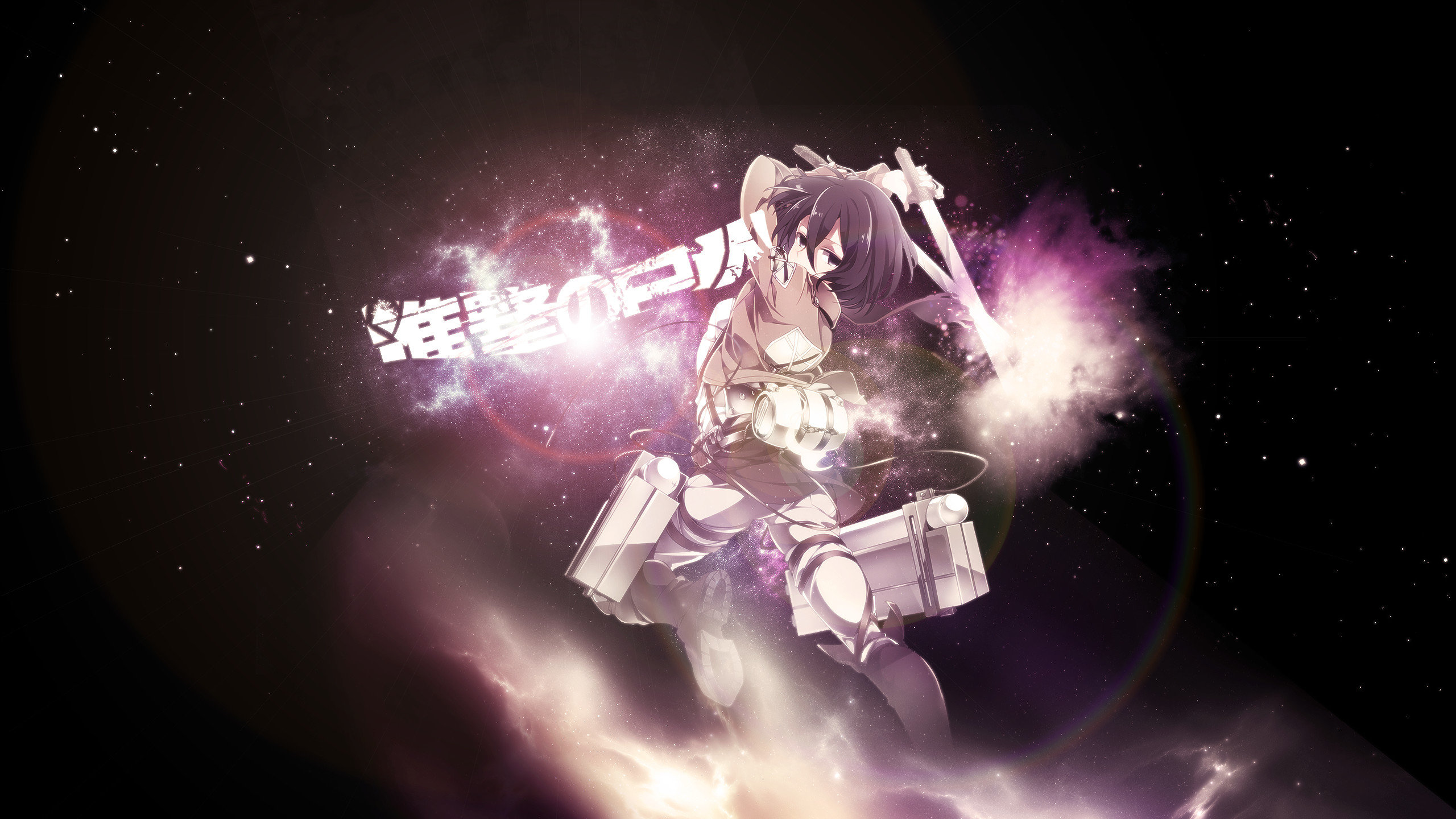 Free download Mikasa Ackerman background ID:206526 hd 2560x1440 for computer