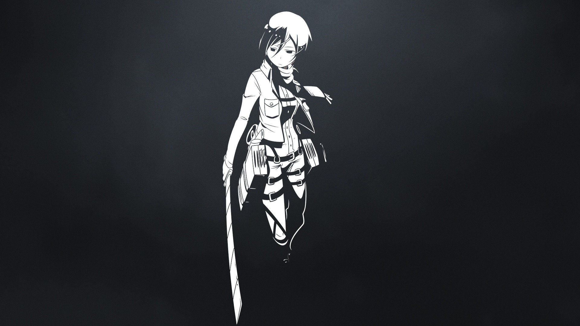 Download full hd 1080p Mikasa Ackerman computer wallpaper ID:206506 for free