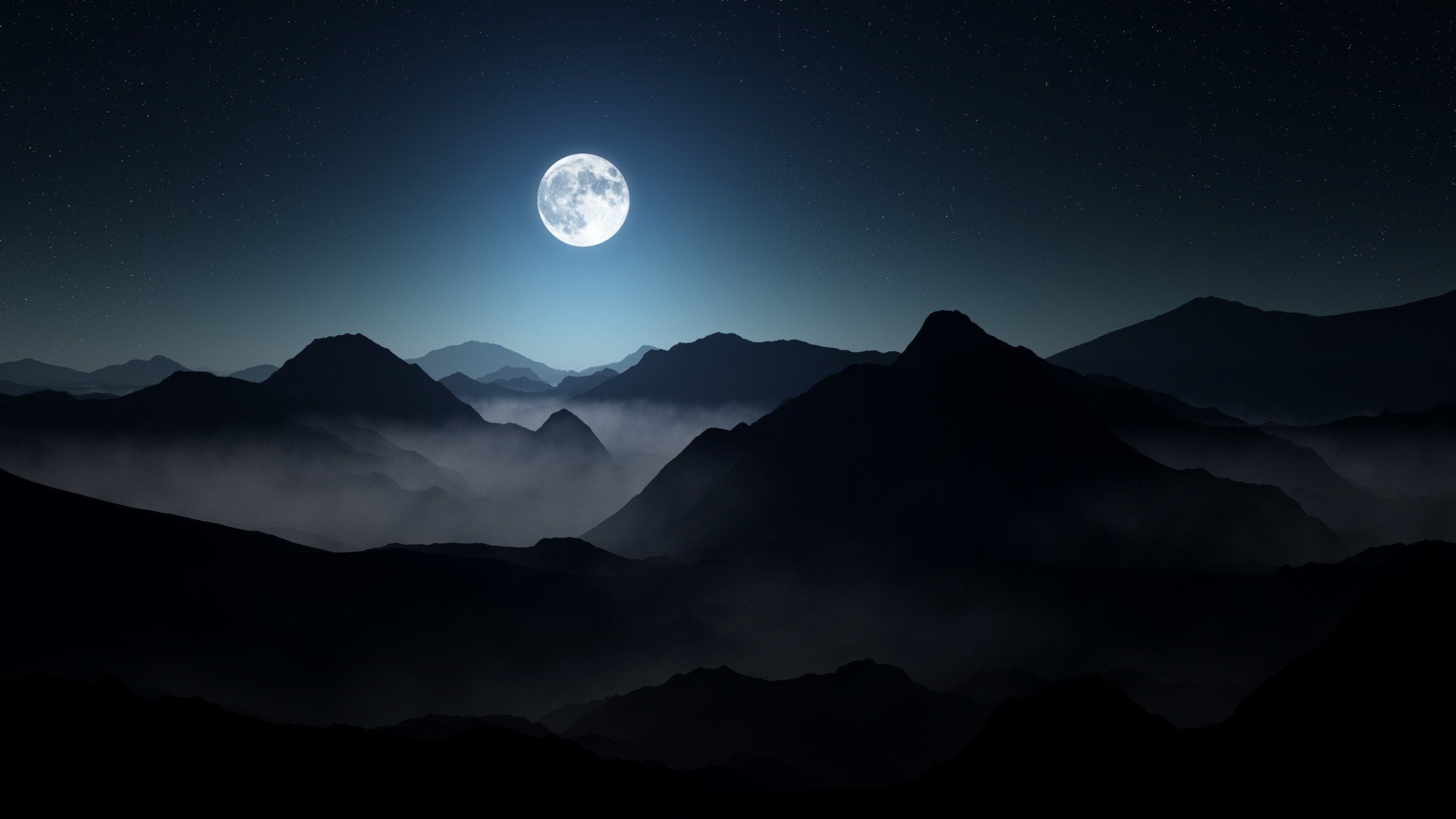 Download full hd 1080p Moon PC background ID:393970 for free